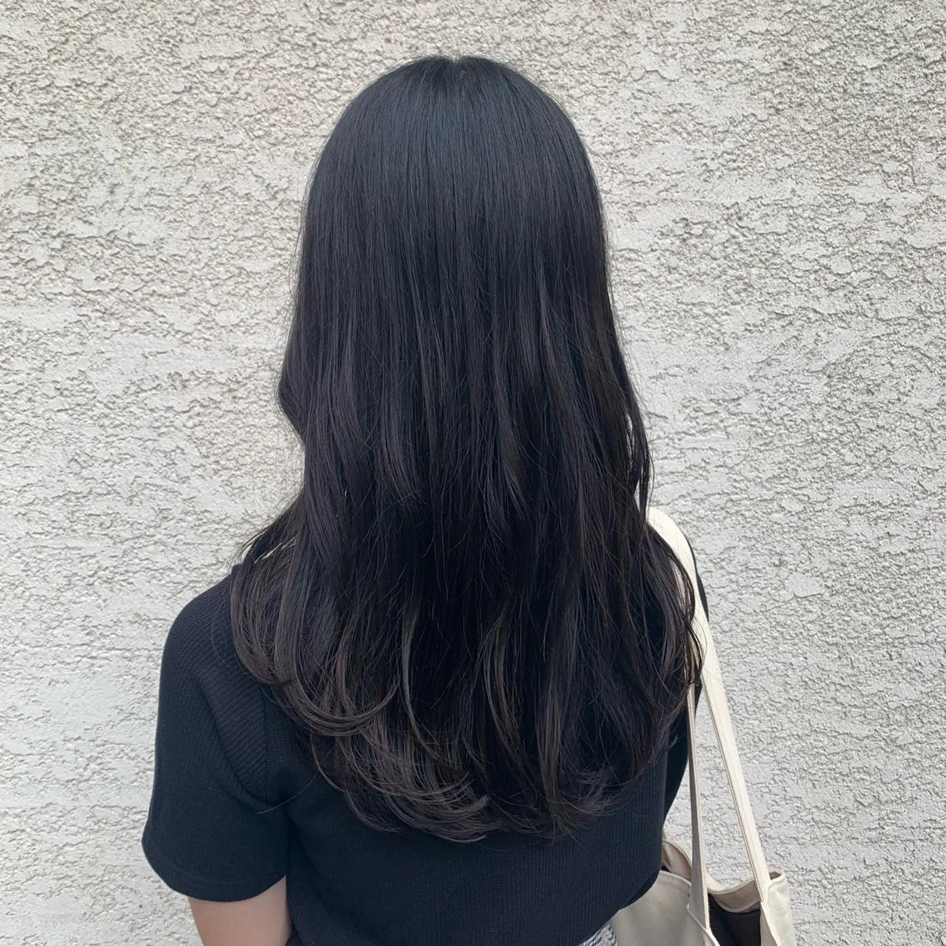 ロング カラー ヘアアレンジ アッシュ 透明感カラー ダークアッシュ オルチャンヘア 韓国×巻ける髪質改善 💍maki💍のヘアスタイル