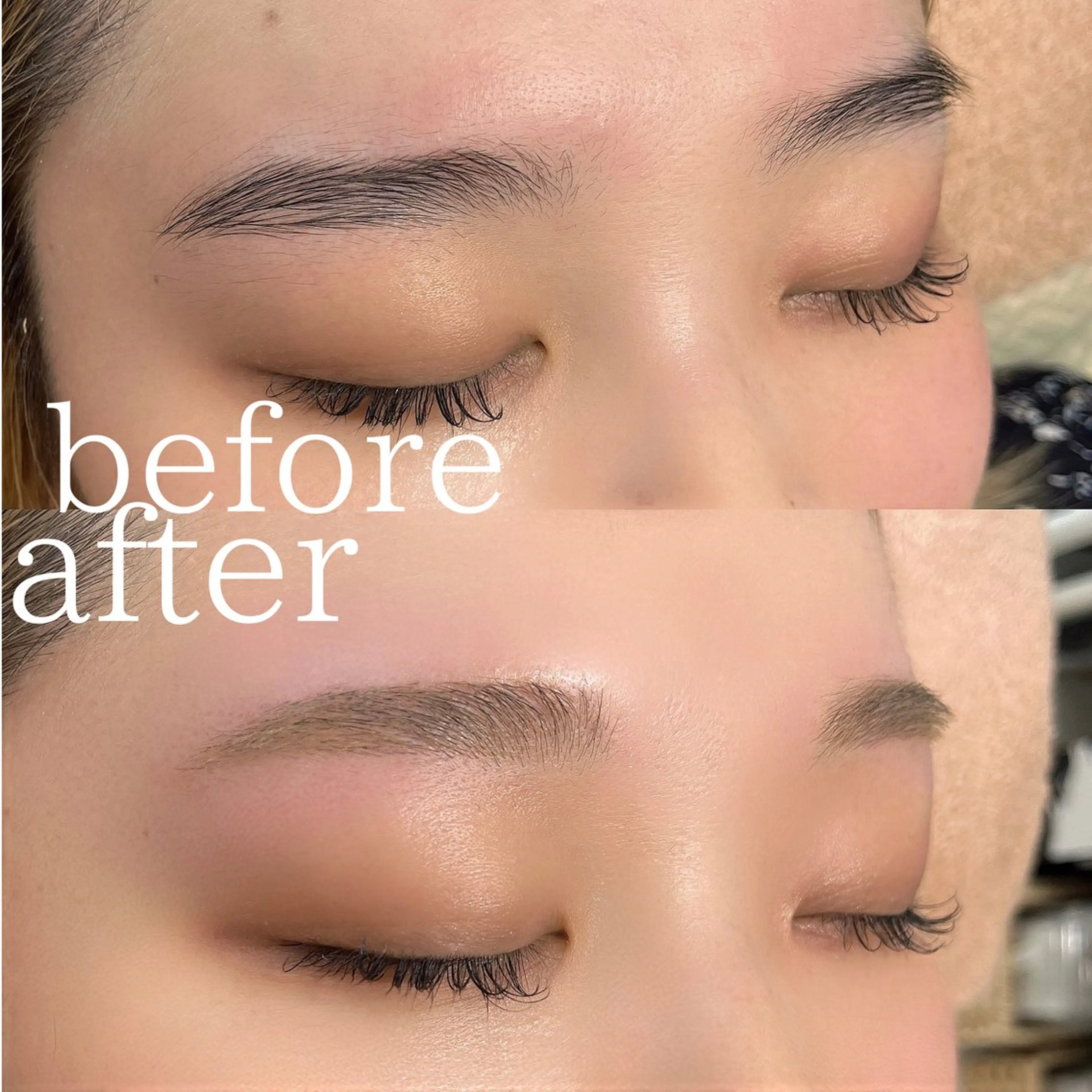 アイブロウ ワックス脱毛 眉カット 環那 🫧ながとも🐚🫧の眉毛・アイブロウイメージ