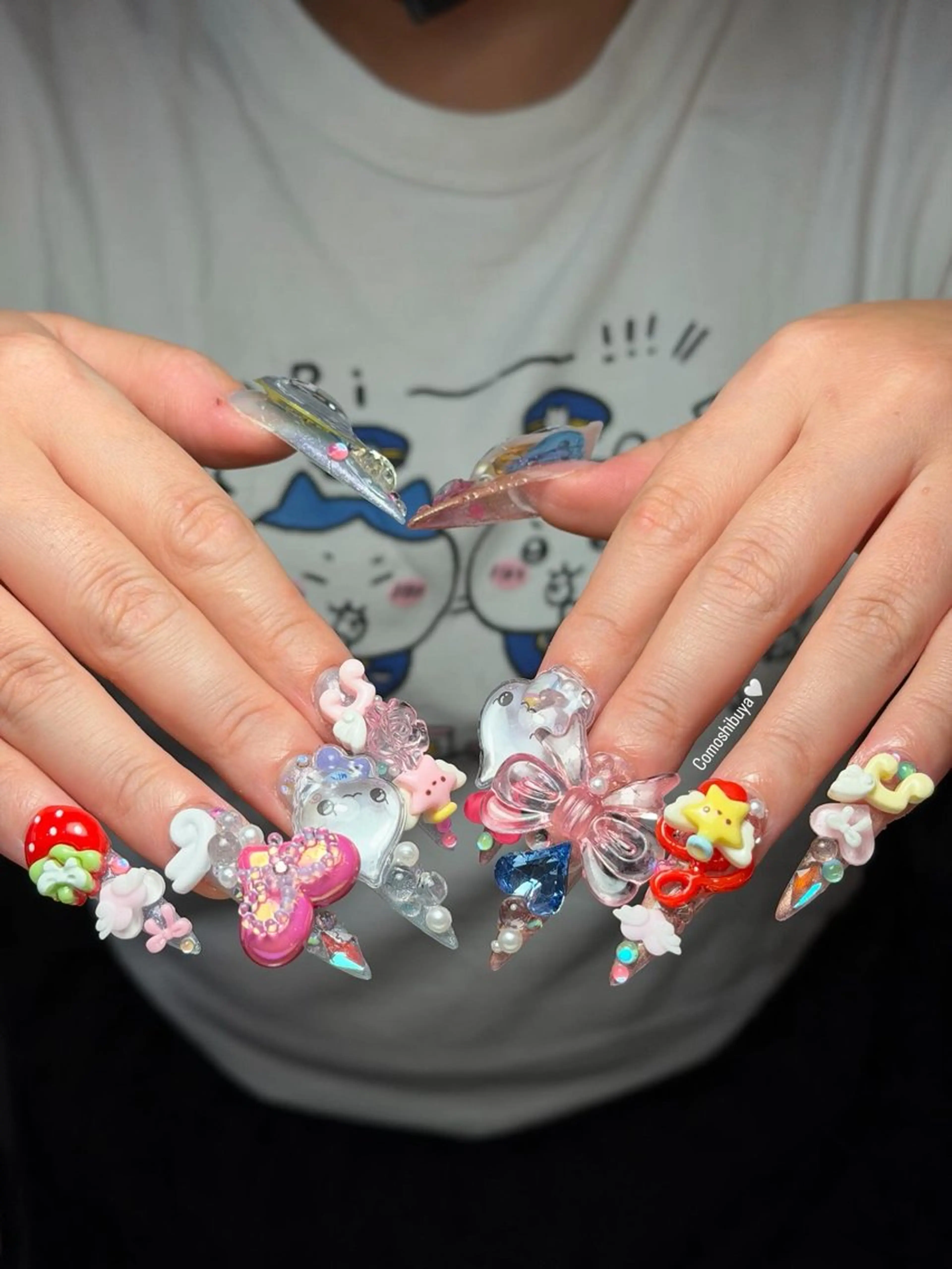 ネイル 韓国ネイル シンプルネイル ワンホンネイル ハンドネイル CoMo Nailのネイルデザイン