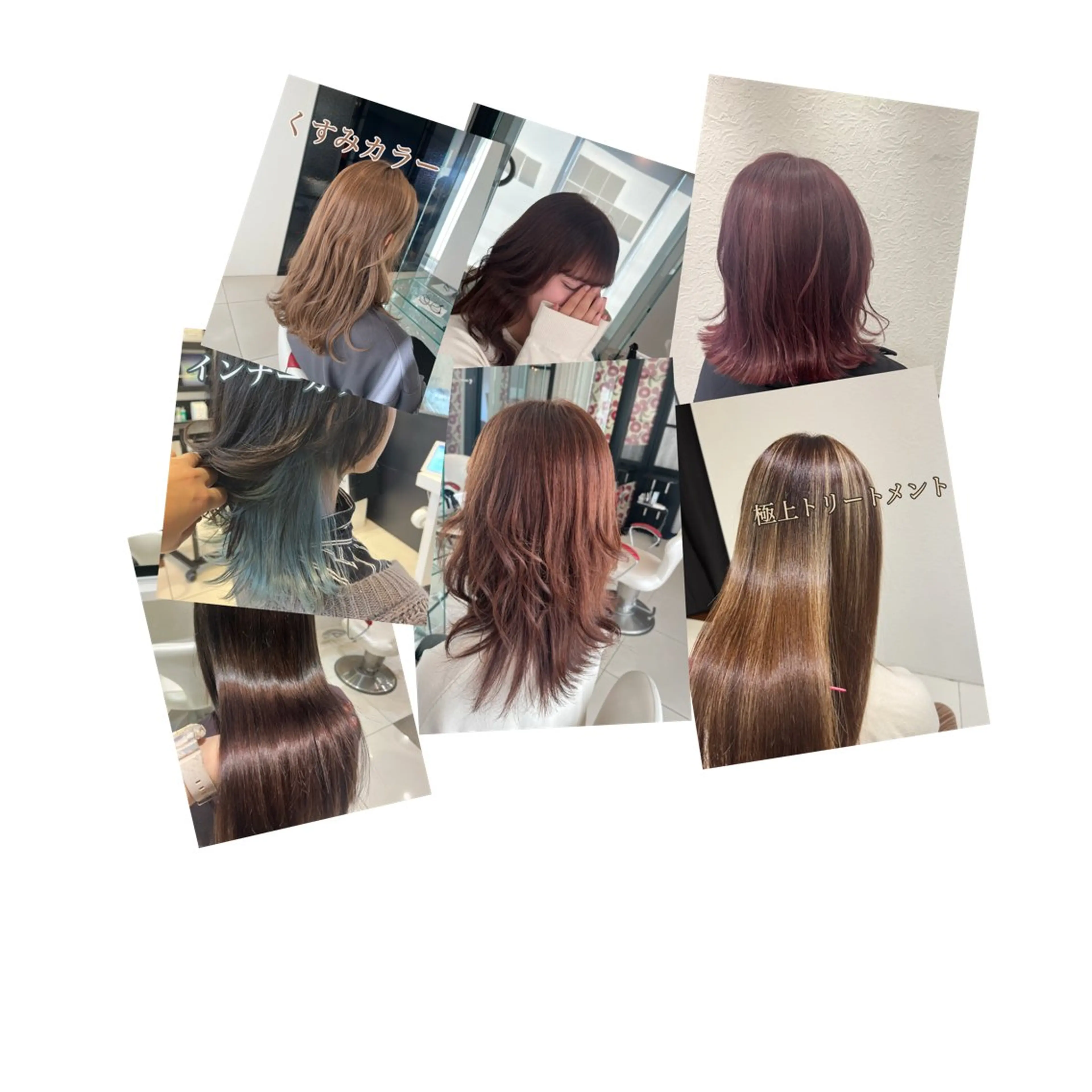 カラー うえ はらのヘアスタイル