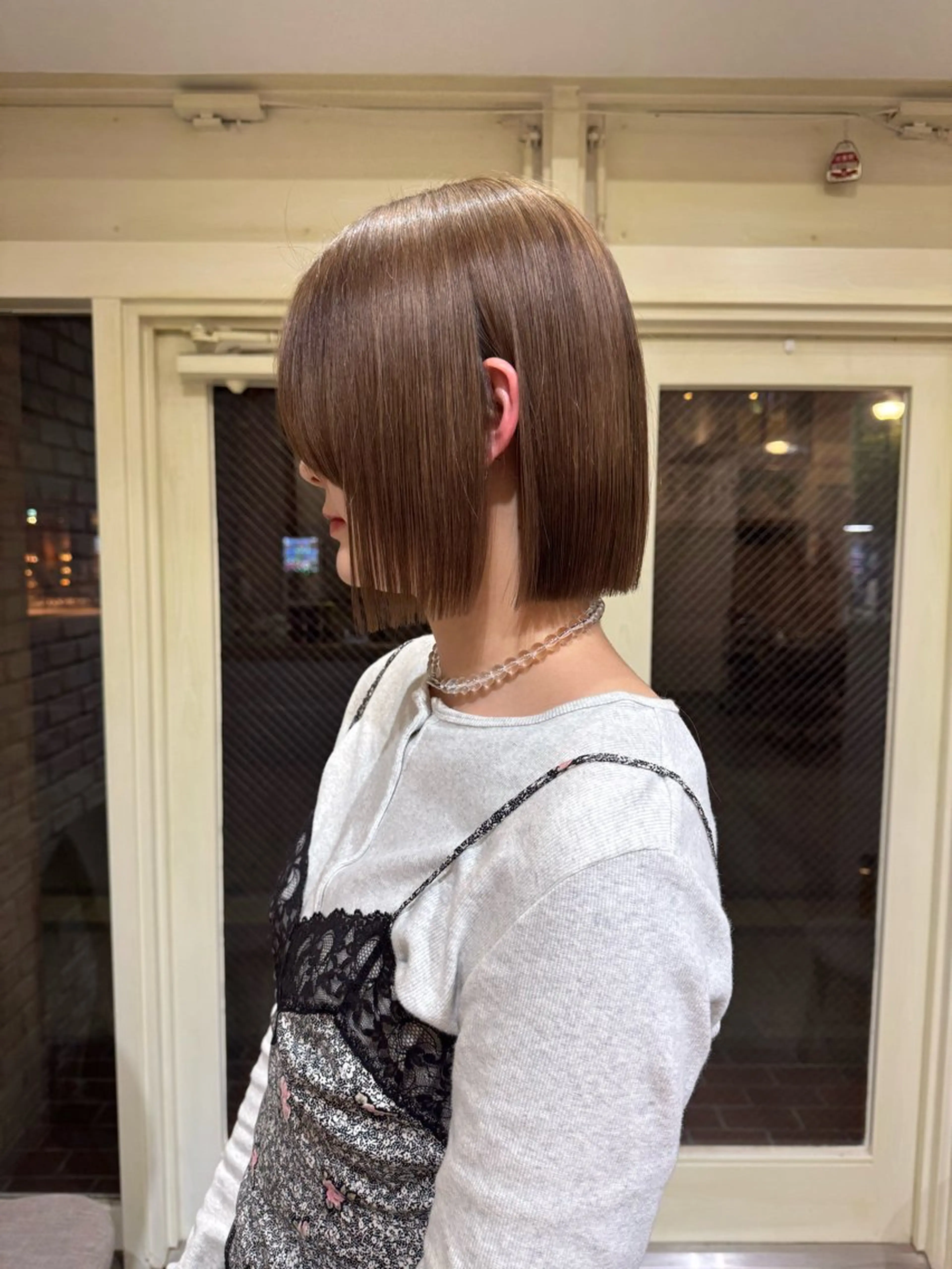 カラー 阿部 ことみ /パーマモデルのヘアスタイル