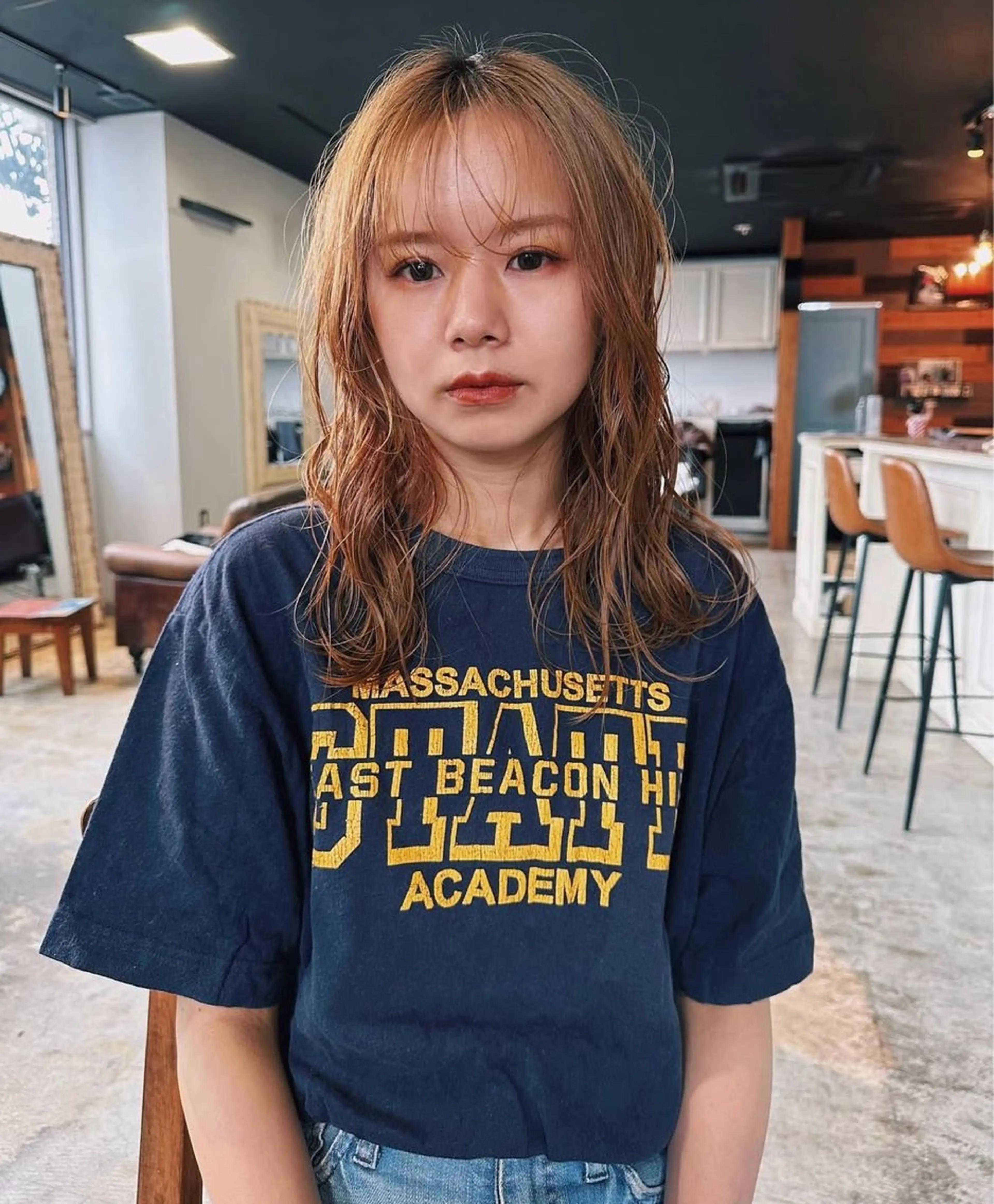 🔥本日限定🔥似合わせカット+キラテラカラー+3stepトリートメント付き◎当日予約OKの写真