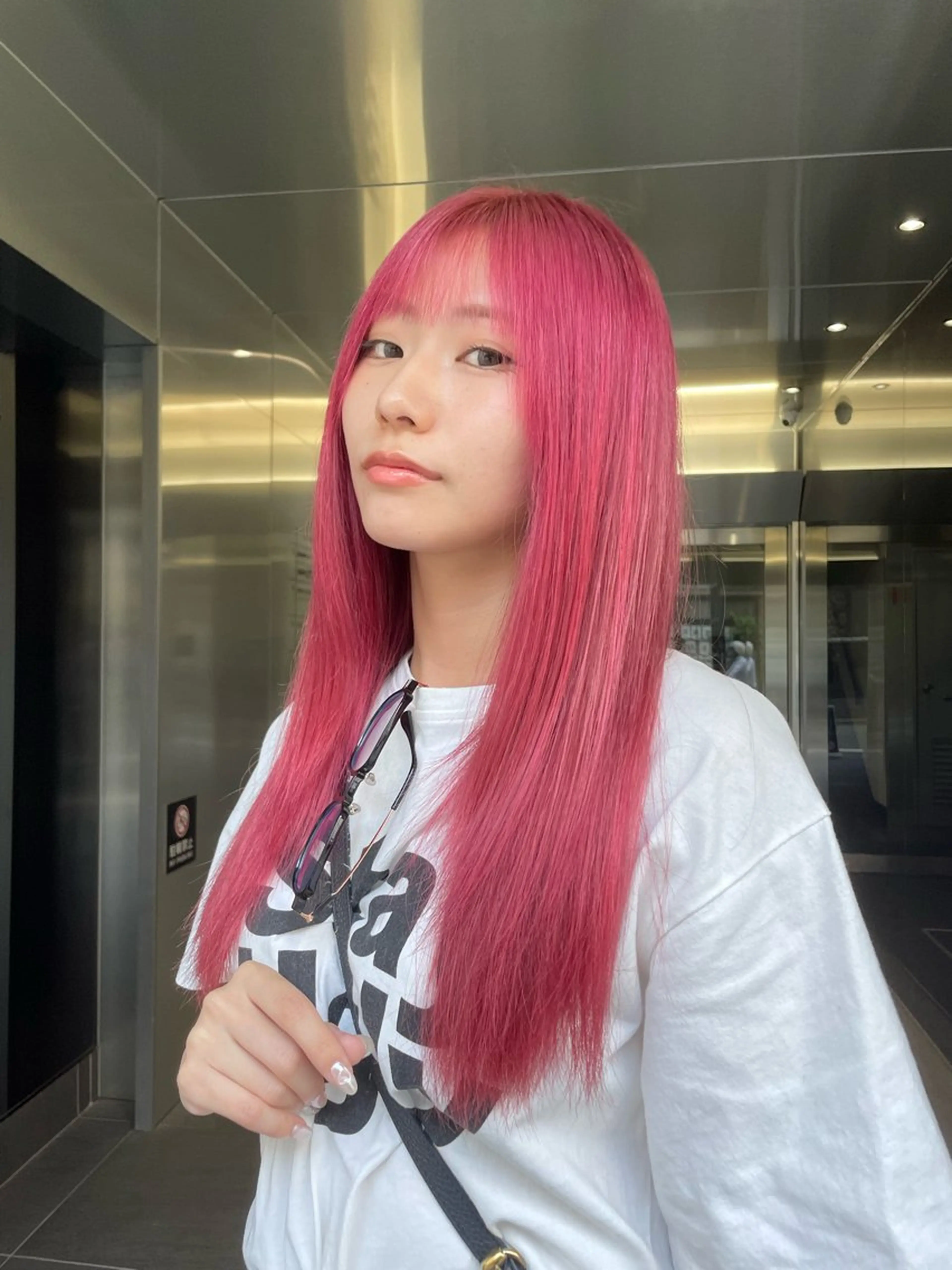 ロング カラー ヘアカラー トリートメント 🦖JIN HAIR DESIGN🦖のヘアスタイル