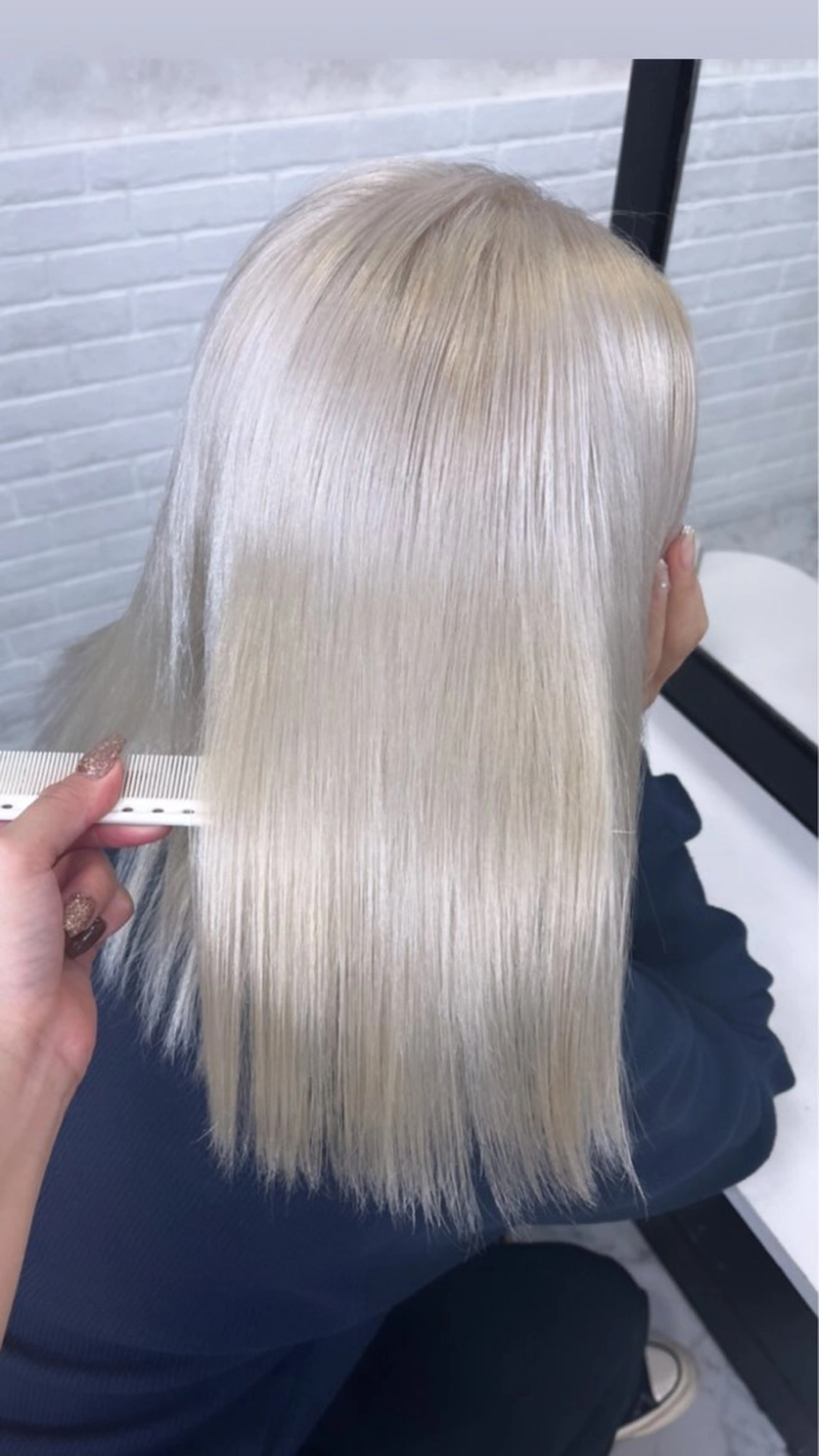 ミディアム Wistell 渋谷 ASUKAのヘアスタイル