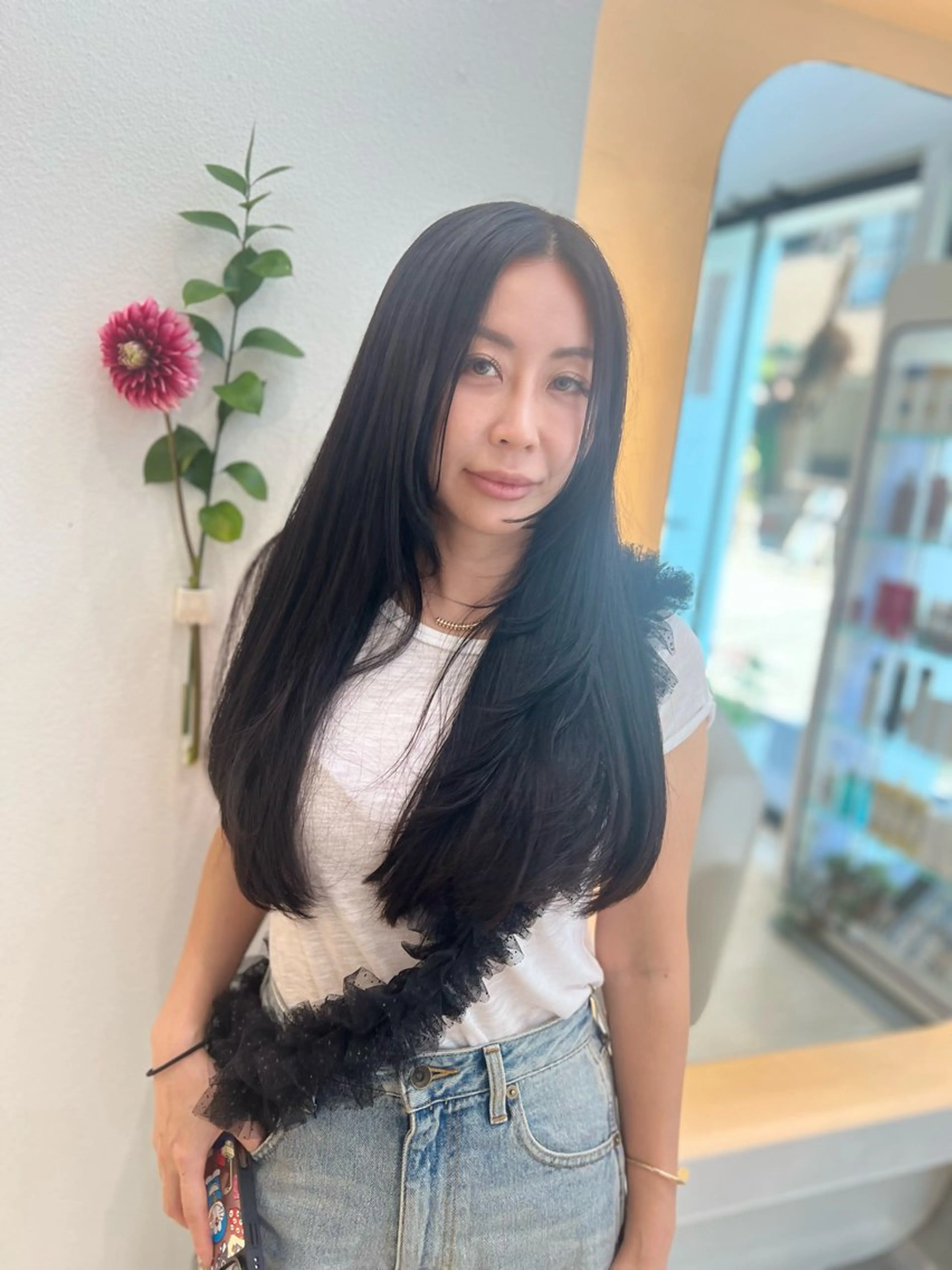 ミディアム カット 堀井 凌平のヘアスタイル