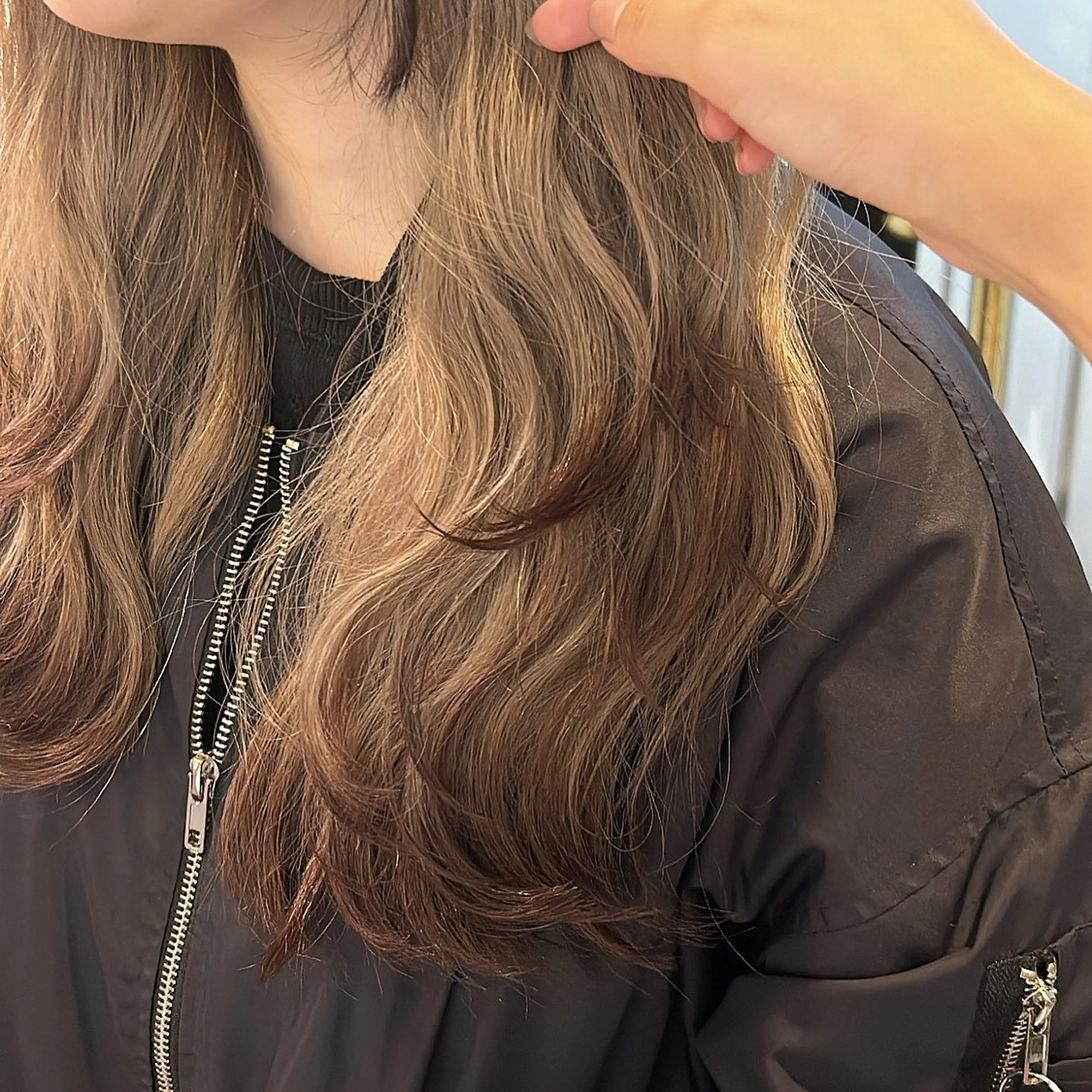 ロング カラー Erina /髪質改善/艶髪🩵のヘアスタイル