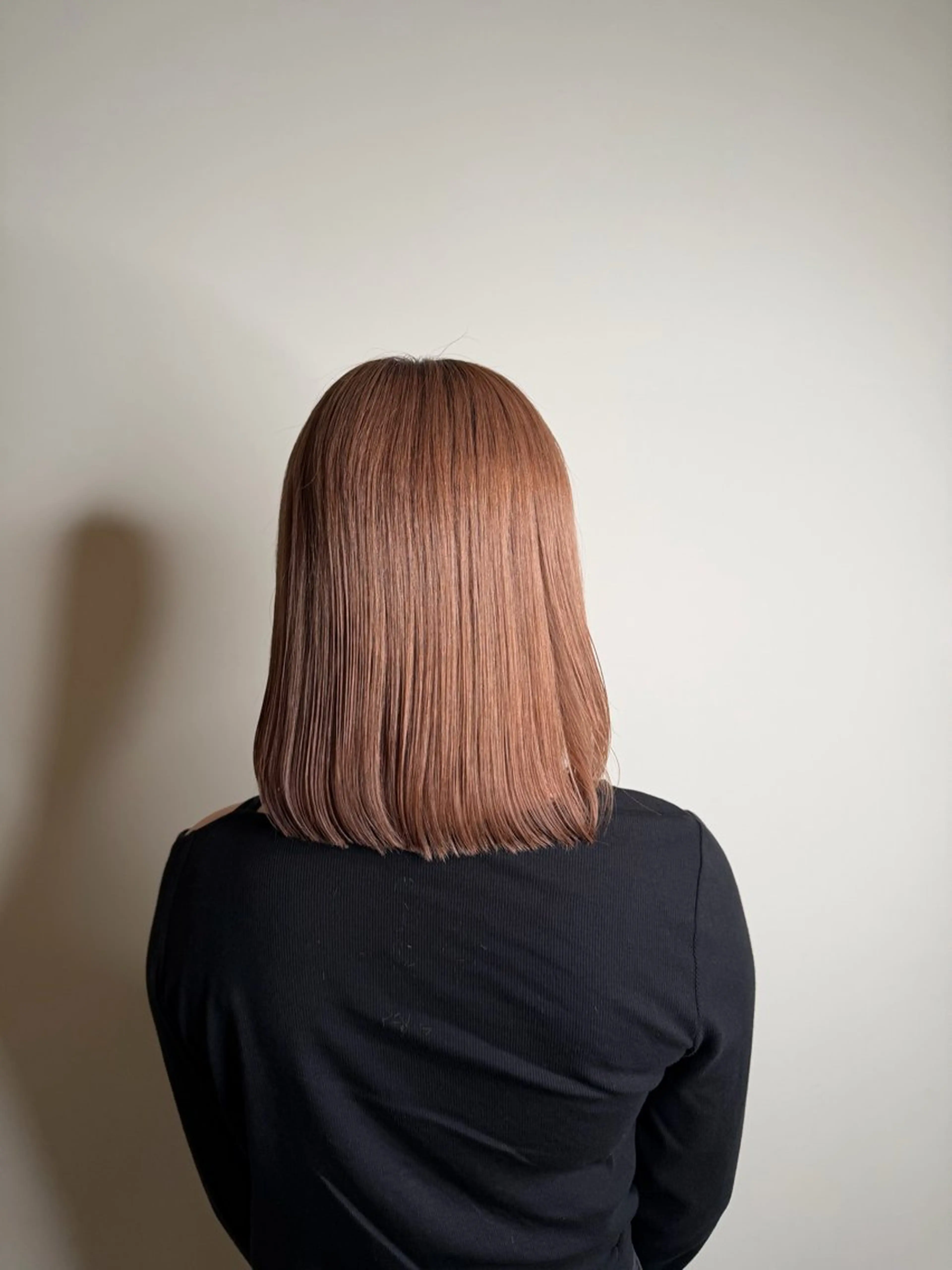 ミディアム 山口 りかのヘアスタイル