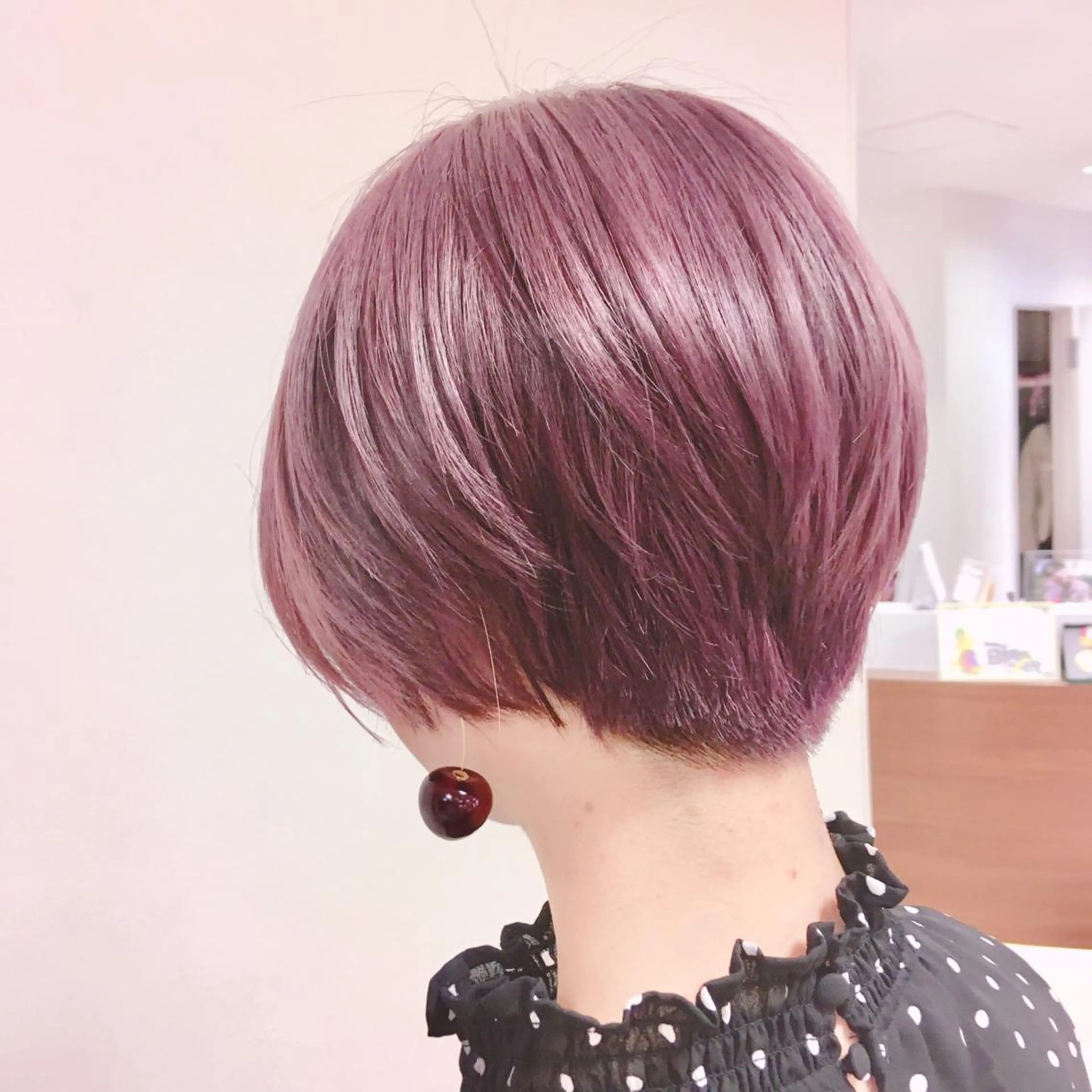 ショート カラー ヘアアレンジ ヘアカラー トリートメント 【Sweep】おじま のぞみのヘアスタイル