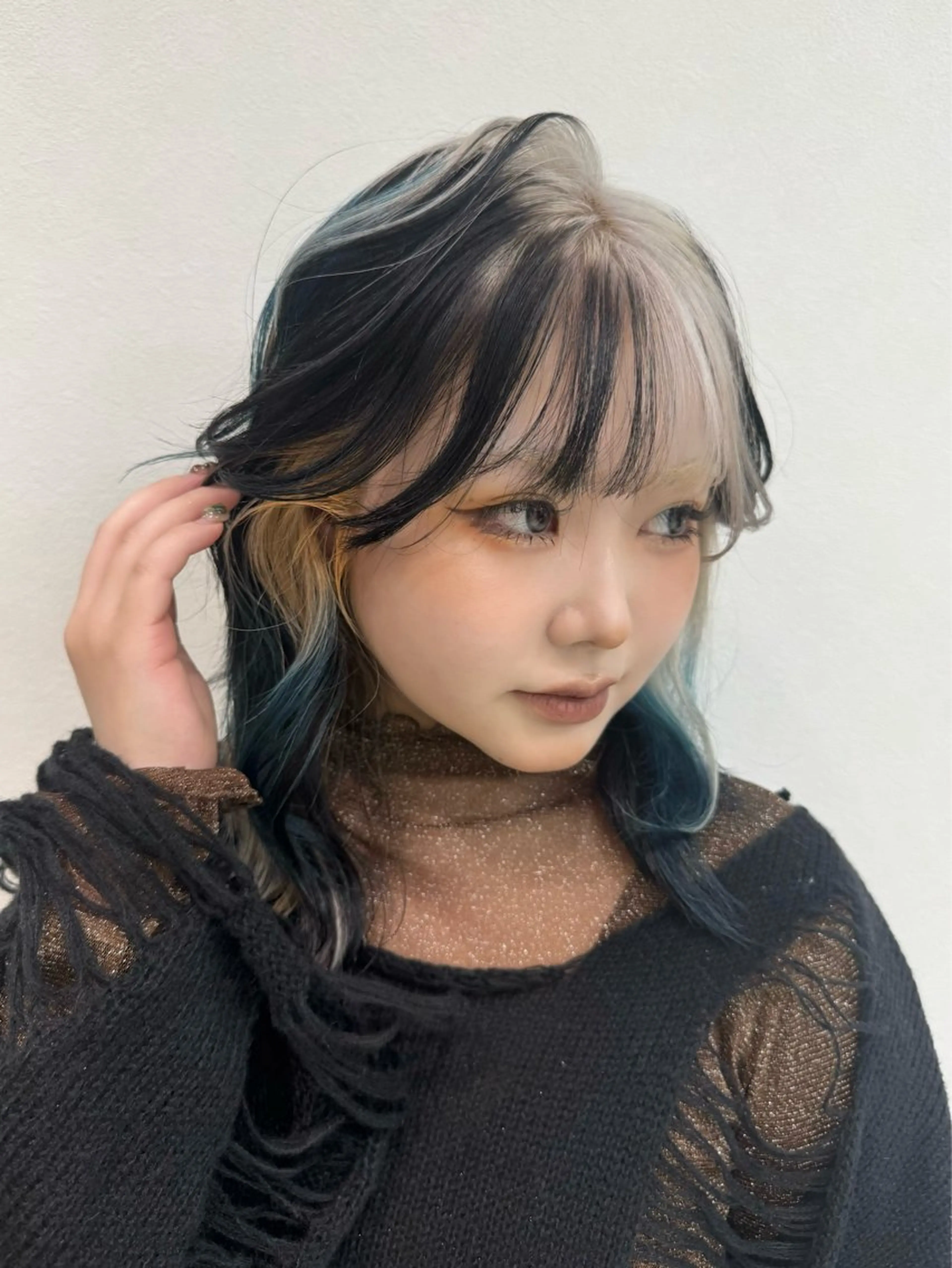 【🤎✨普通に飽きた方🐯】ローライト➕トリートメント(デザインカラー/ローライト)の写真