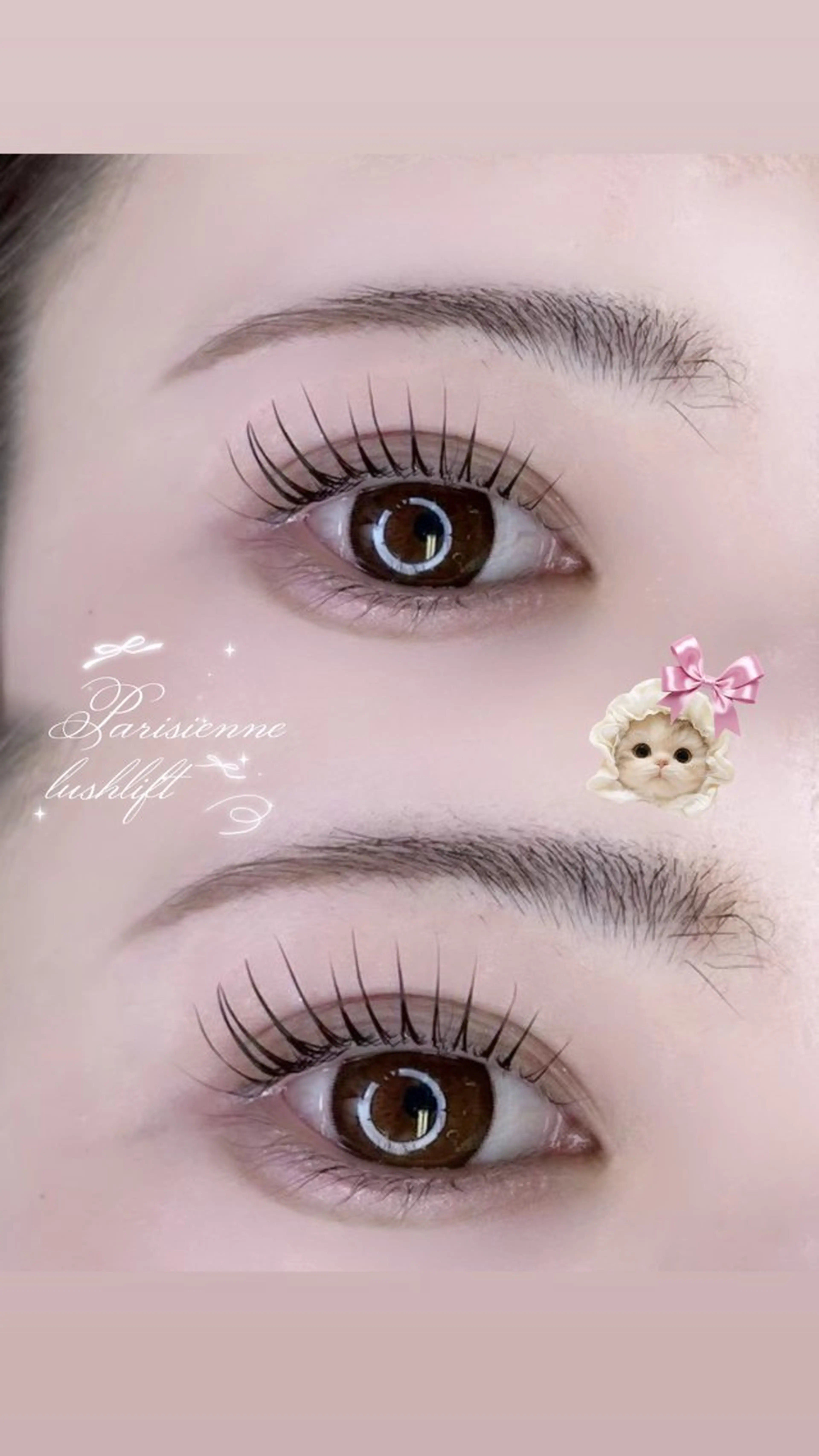マツエク・マツパ パリジェンヌラッシュリフト 🎀SeneL福島 マツエク💚まつパのマツエク・マツパデザイン