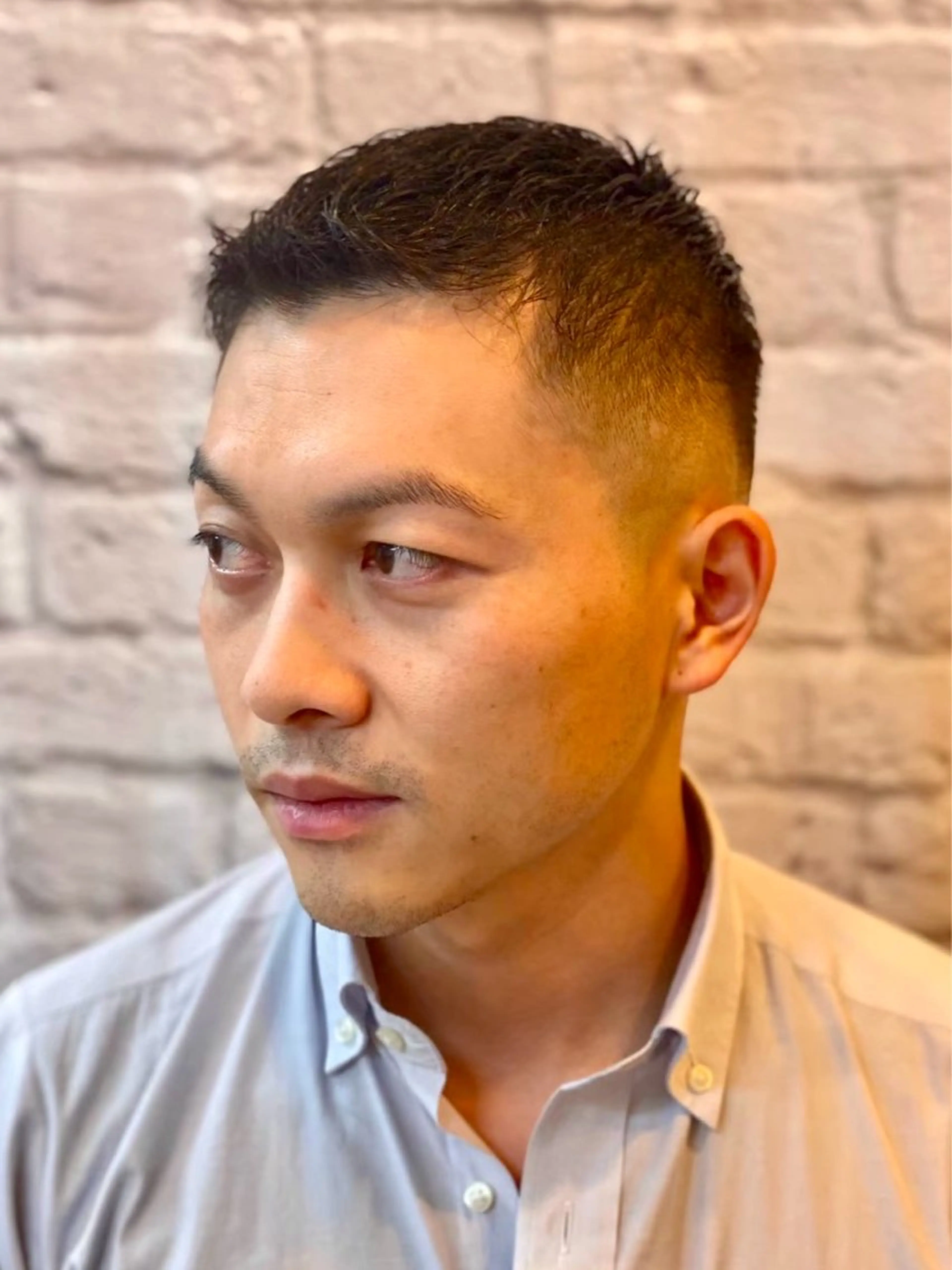 ショート パーマ ヘアアレンジ メンズ キッズ メンズカット/パーマ 山崎航平💈のヘアスタイル