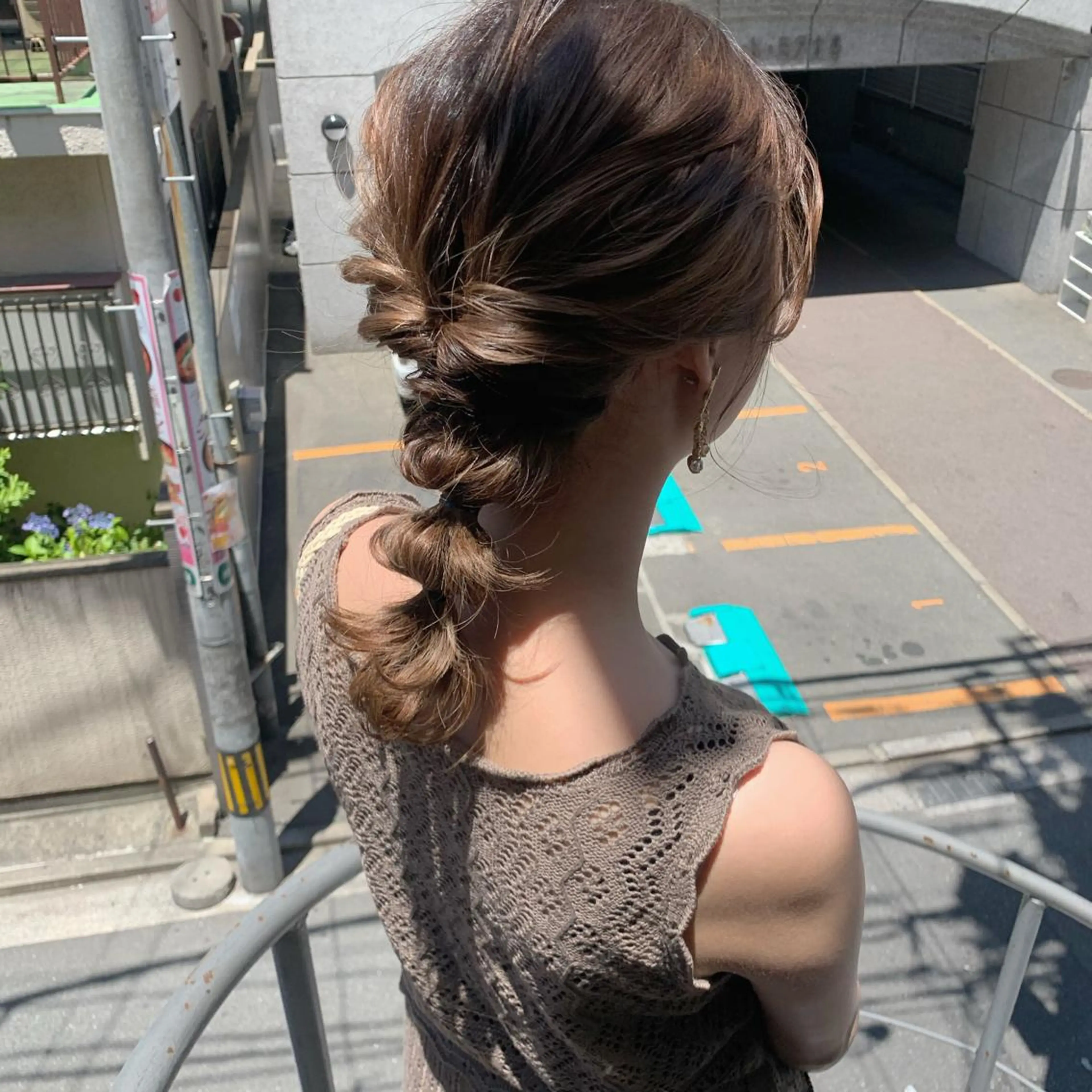 ヘアアレンジ ヘアセット MARU パーマ/レイヤーのヘアスタイル