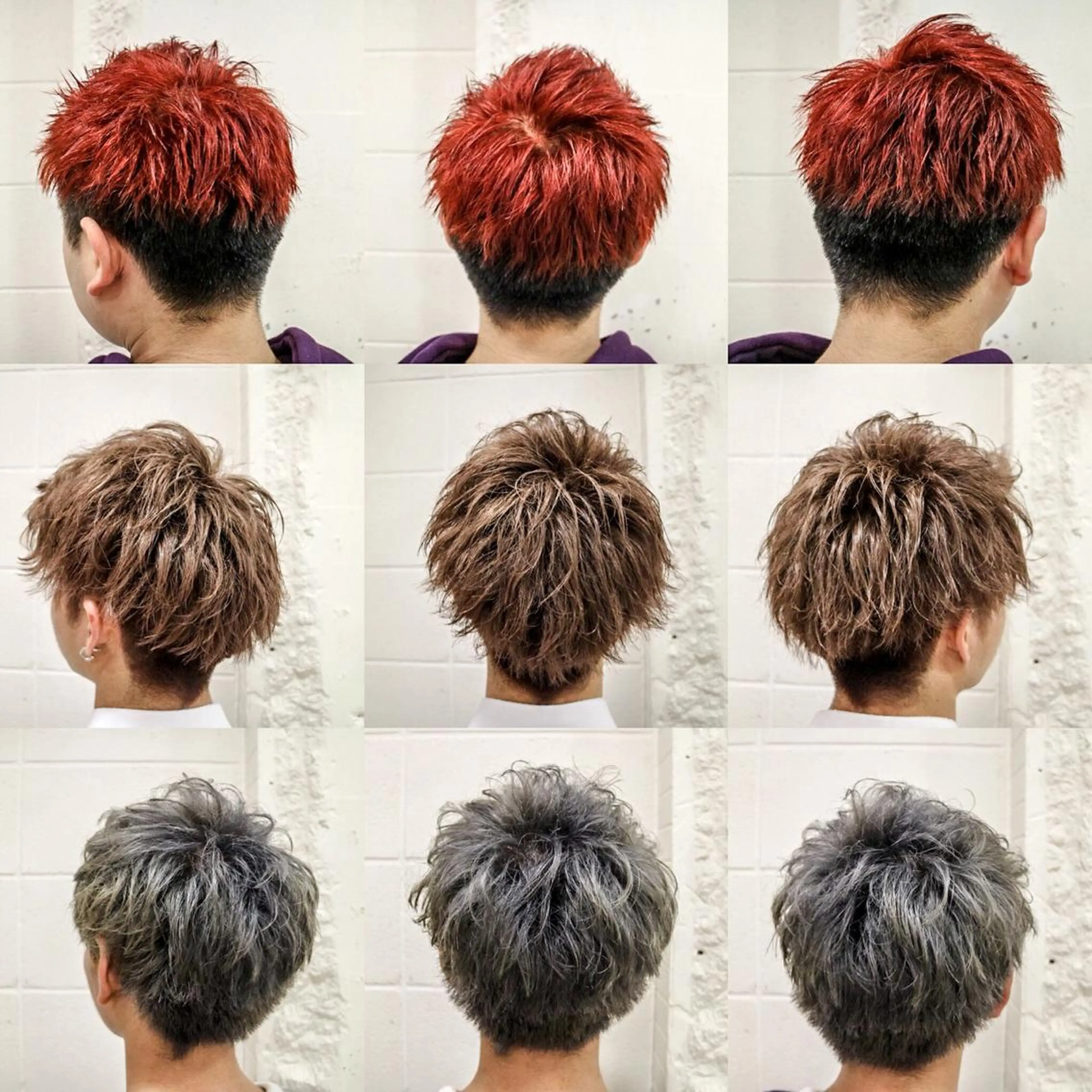 ショート カラー パーマ メンズ ヘアカラー 看板犬がお出迎え◎ 初めてでも安心◎のヘアスタイル