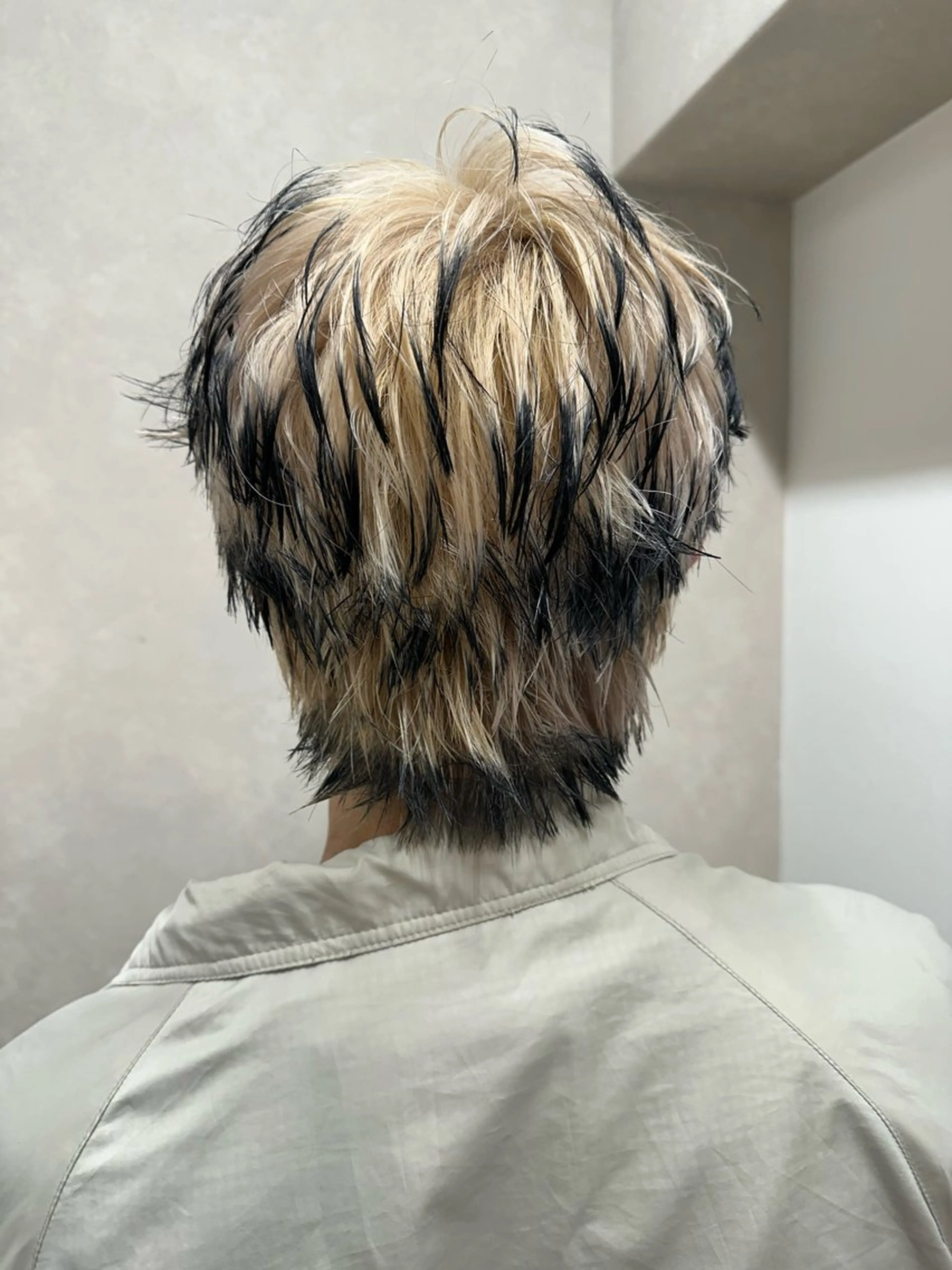 ミディアム カラー メンズ カット ヘアカラー トリートメント ケアブリーチ特化✨/ 艶カラー/エクステのヘアスタイル