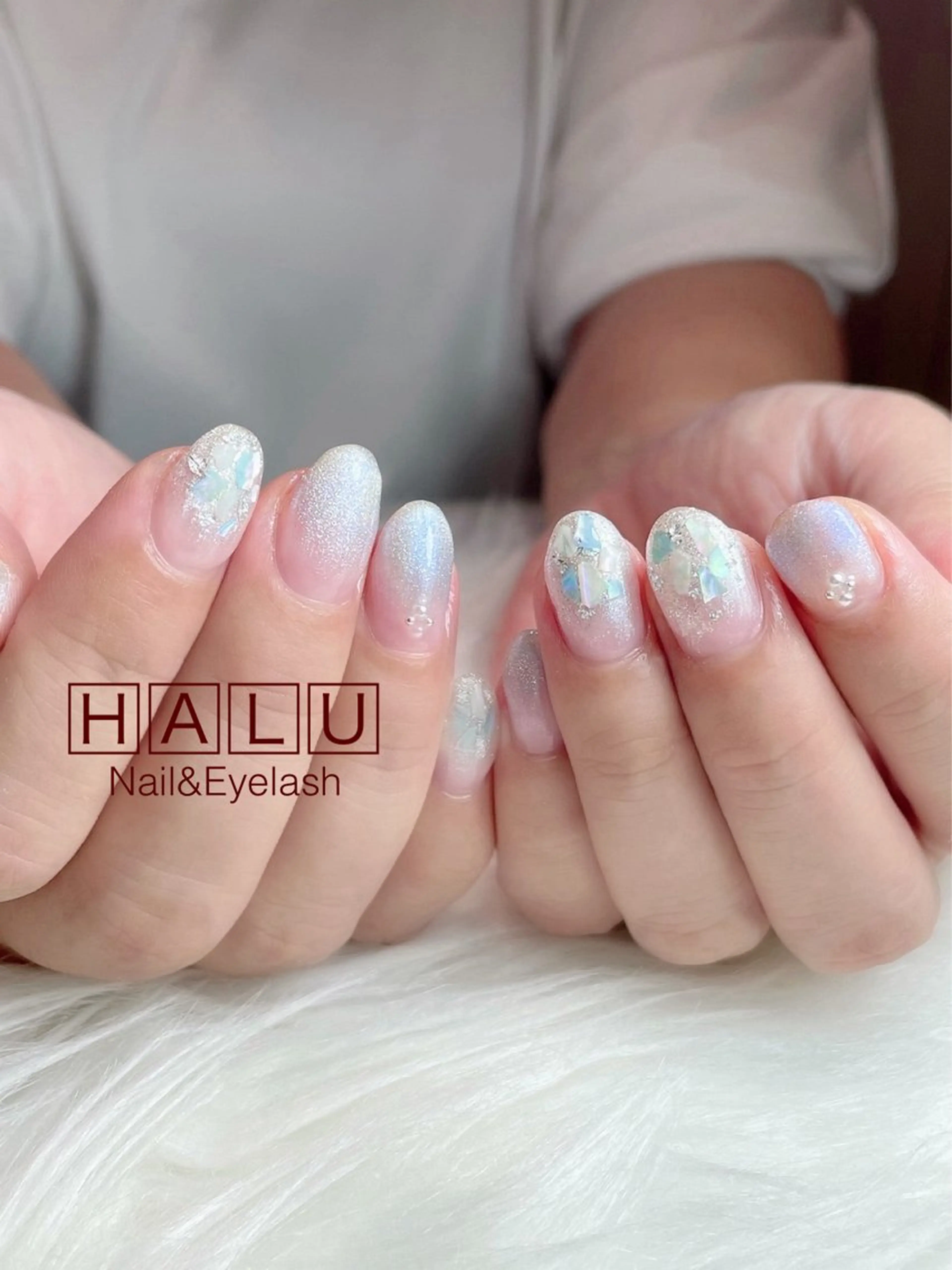 ネイル ラメ(グリッター) HALU ハルのネイルデザイン