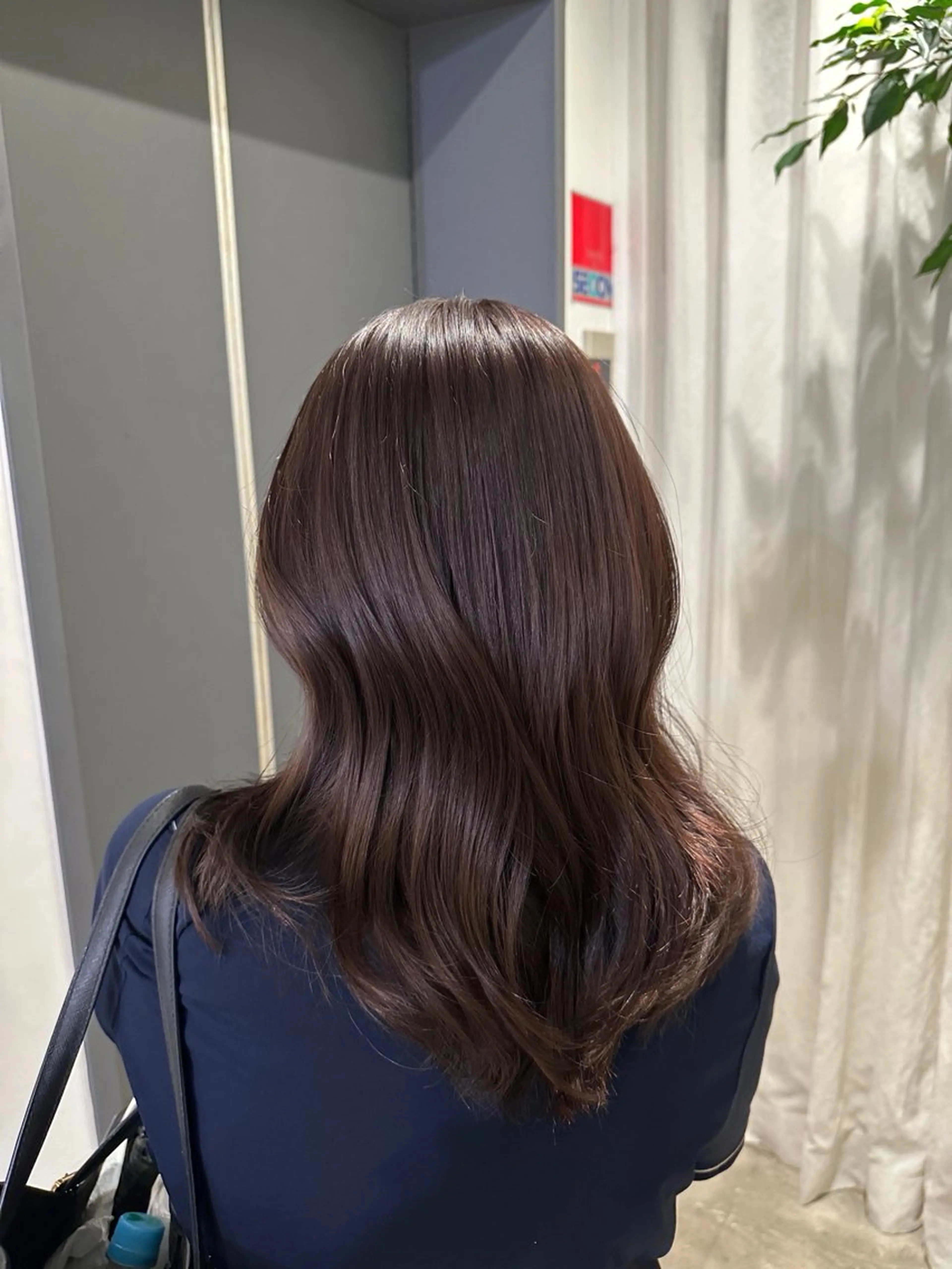 セミロング カラー ベージュカラー ブラウンカラー ブラウンベージュ 韓国ヘア/レイヤー Yan✂︎のヘアスタイル