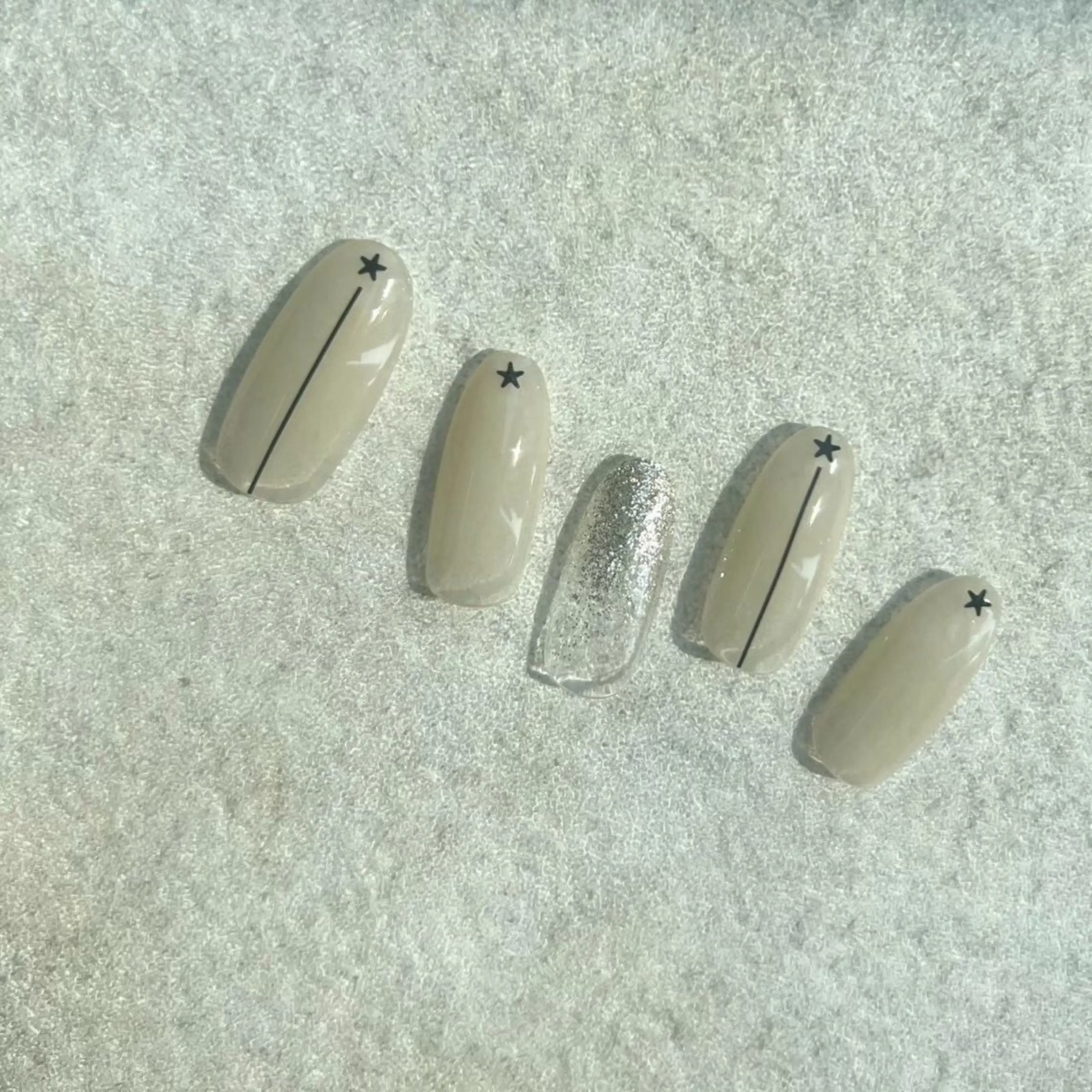 ネイル ⭐︎休業中の練習⭐︎ JNA認定講師髙橋のネイルデザイン