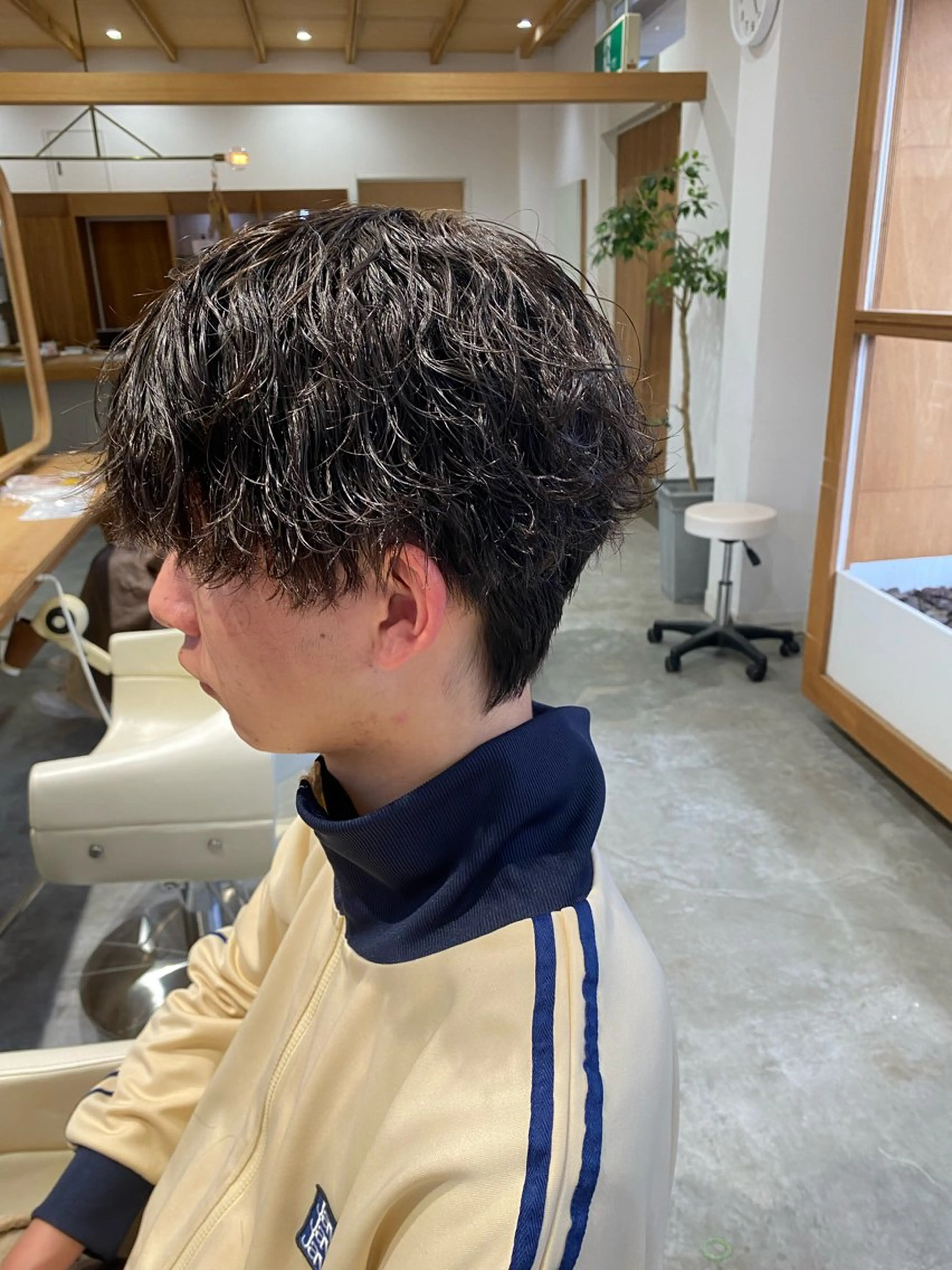 パーマ メンズ メンズパーマ 波巻きパーマ カット パーマ MIKU ／fulamのヘアスタイル