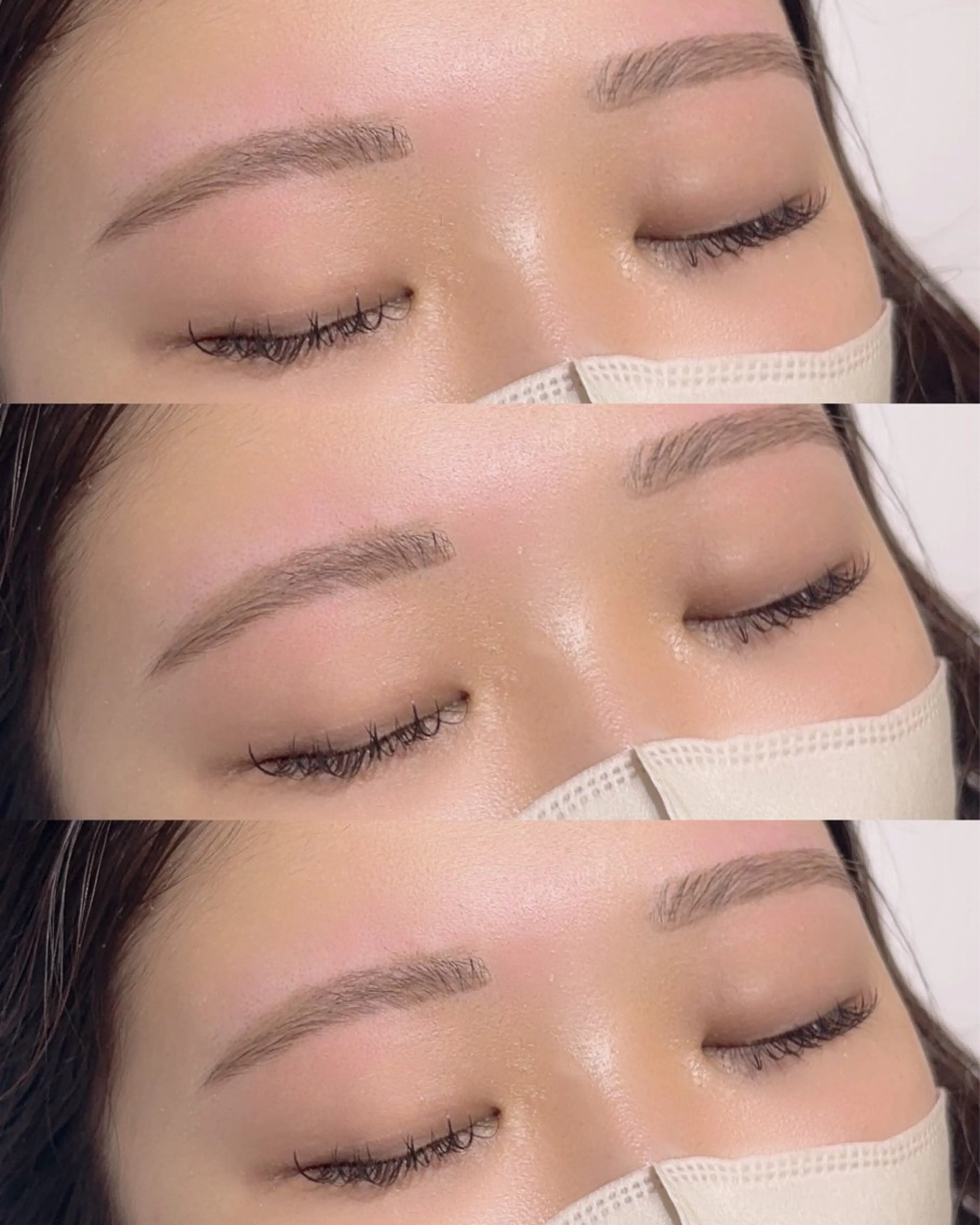 アイブロウ ワックス脱毛 眉カット その他(アイブロウ) Rinka/束感/L ED/Lカール🎀‎のマツエク・マツパデザイン