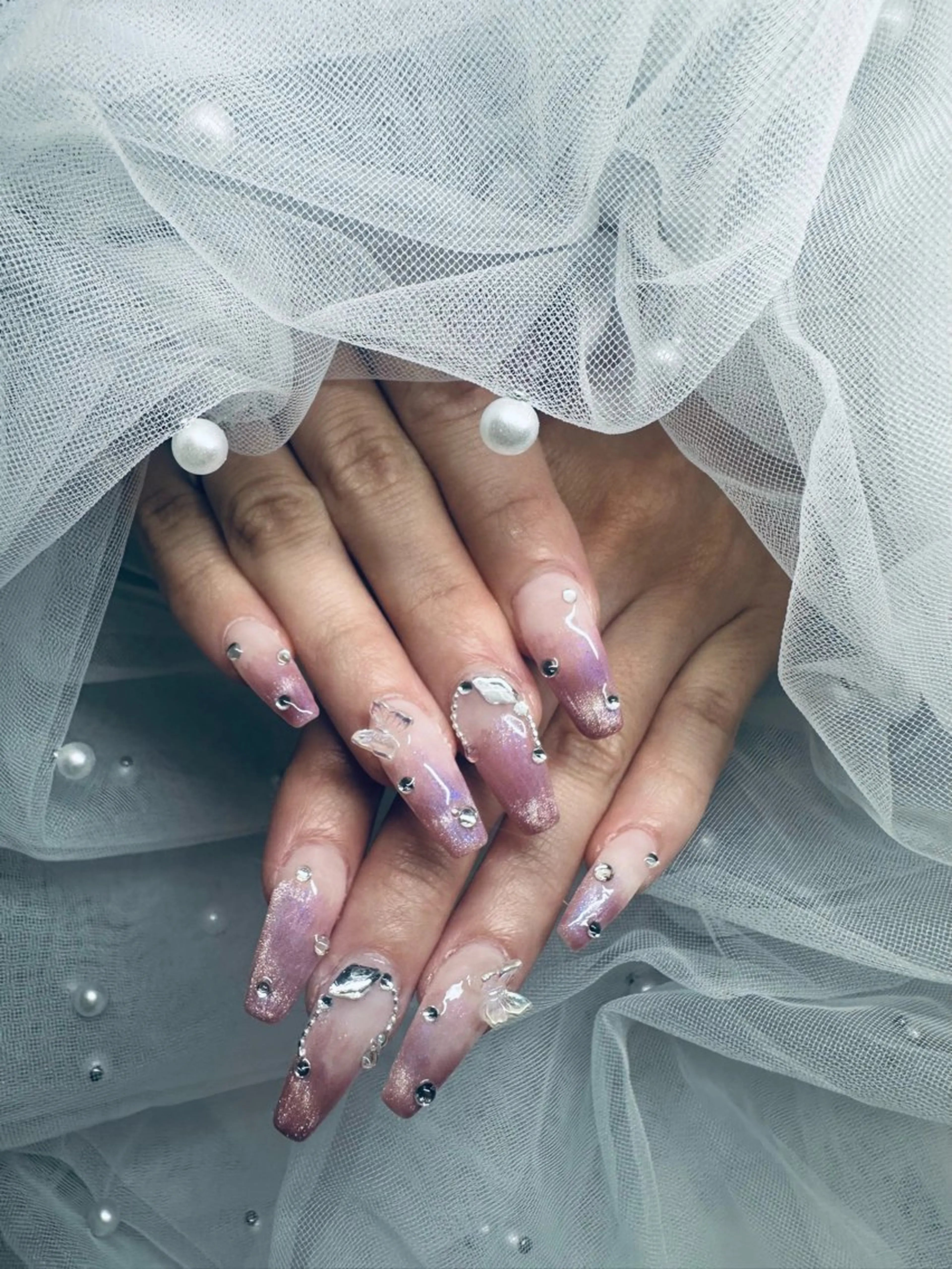 {オフ込み}長さ出し10本持ち込みデザイン💅🏻✨の写真