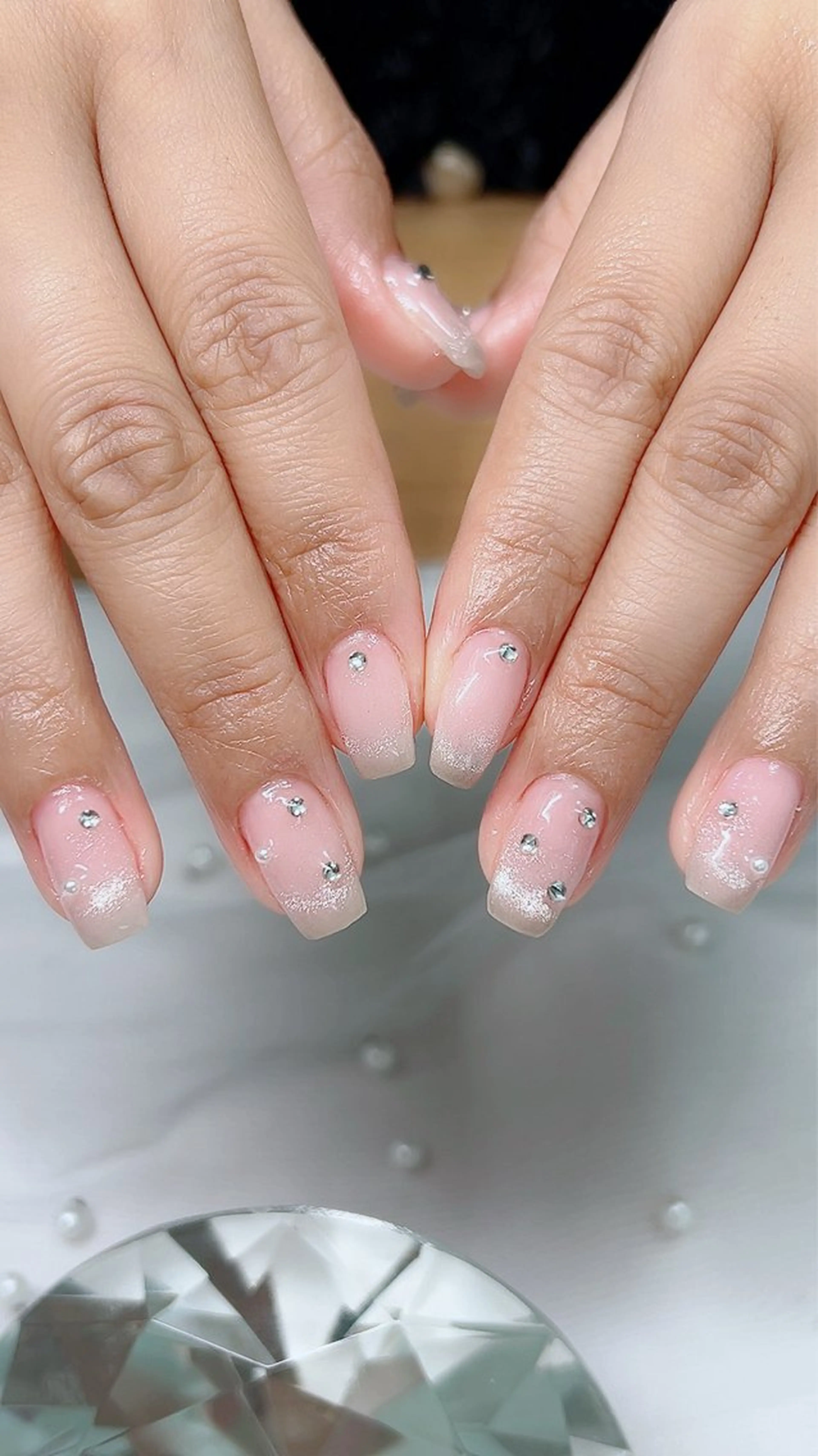 ネイル キラキラネイル マグネットネイル ハンドネイル Cute Tips nailのネイルデザイン