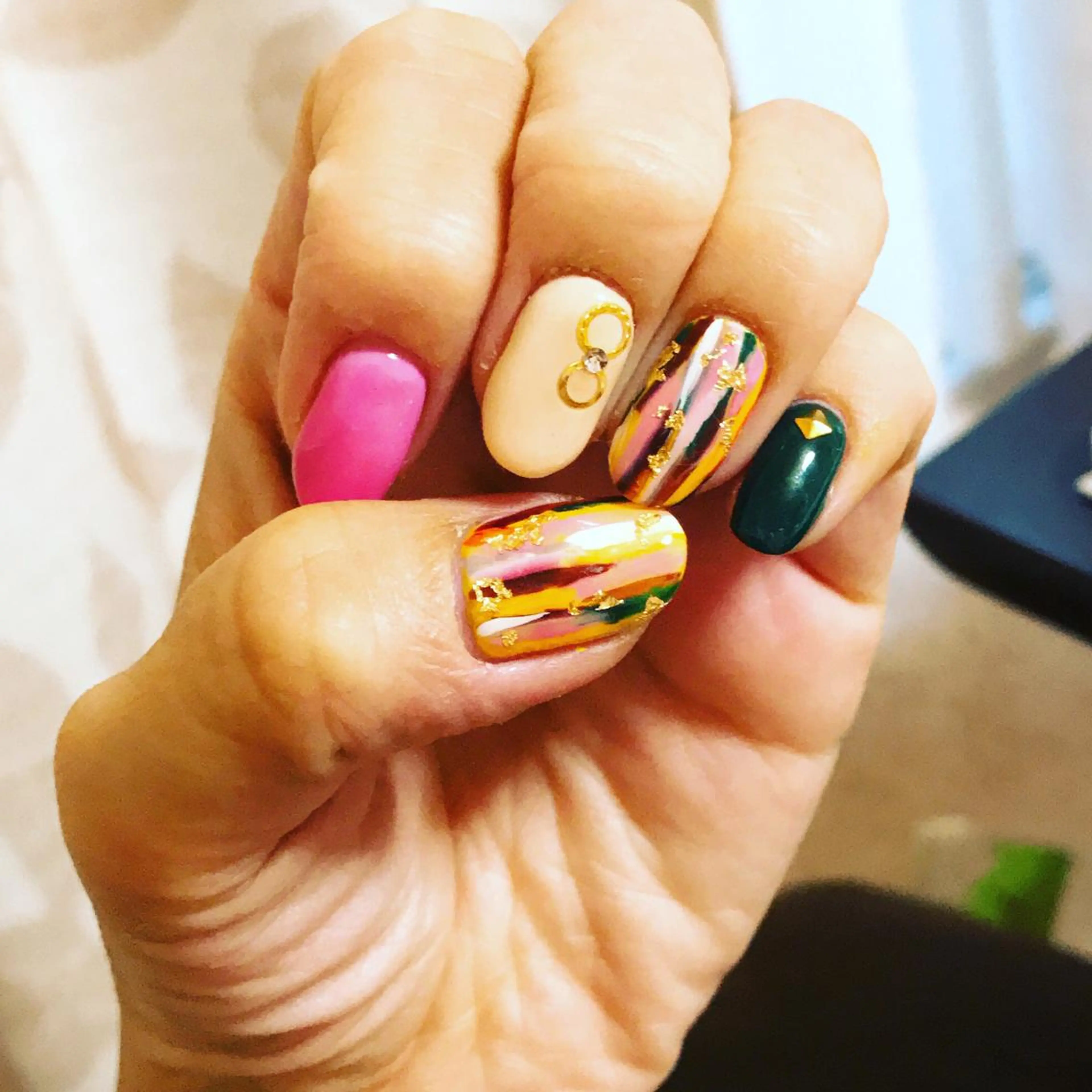 ネイル ニュアンスネイル private_ salon.Leaのネイルデザイン