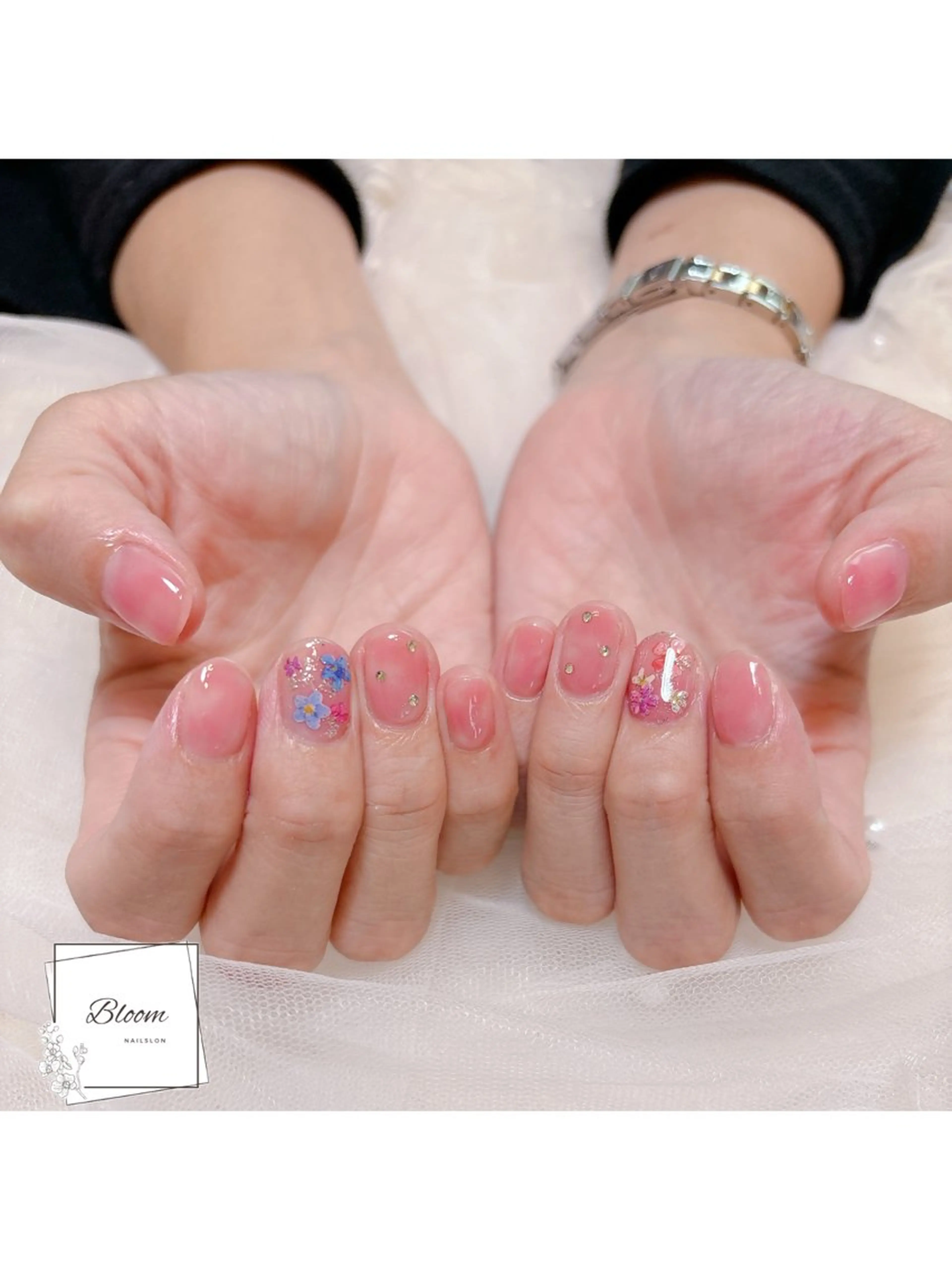 ネイル アートネイル シンプルネイル Bloom Nail Salonのネイルデザイン