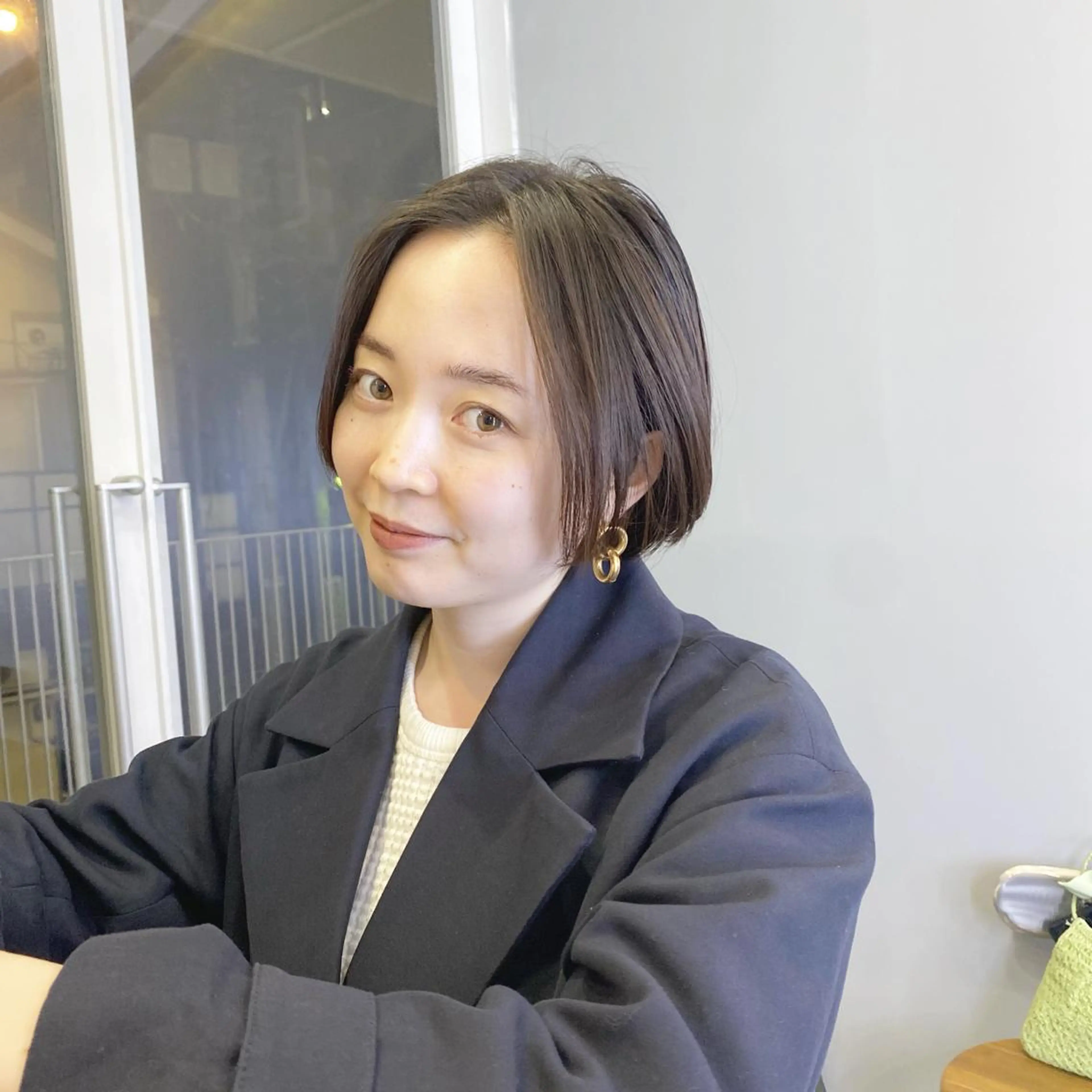 ショート カラー ヘアアレンジ 韓国風×透明感カラー 髪質改善オタベシンヤのヘアスタイル