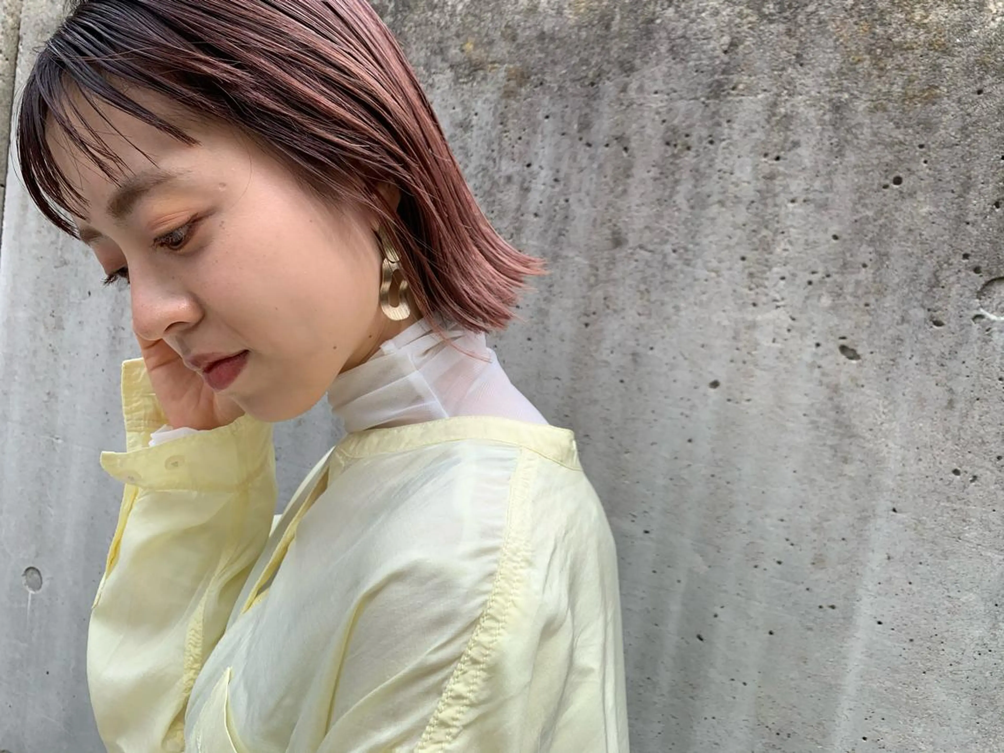 カラー Eleanor 池袋 ミカのヘアスタイル