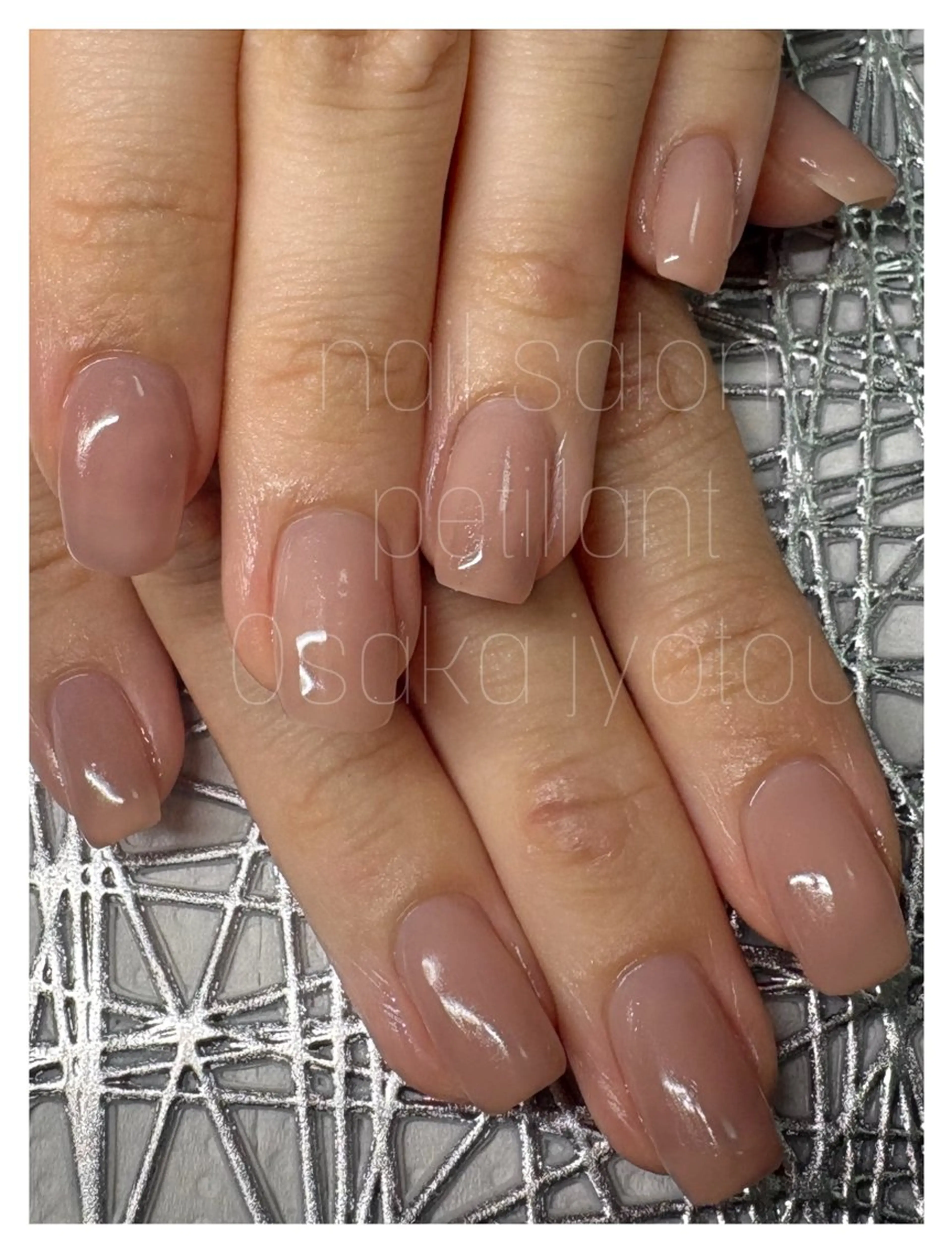 ネイル ピンク nail salon petillantのネイルデザイン