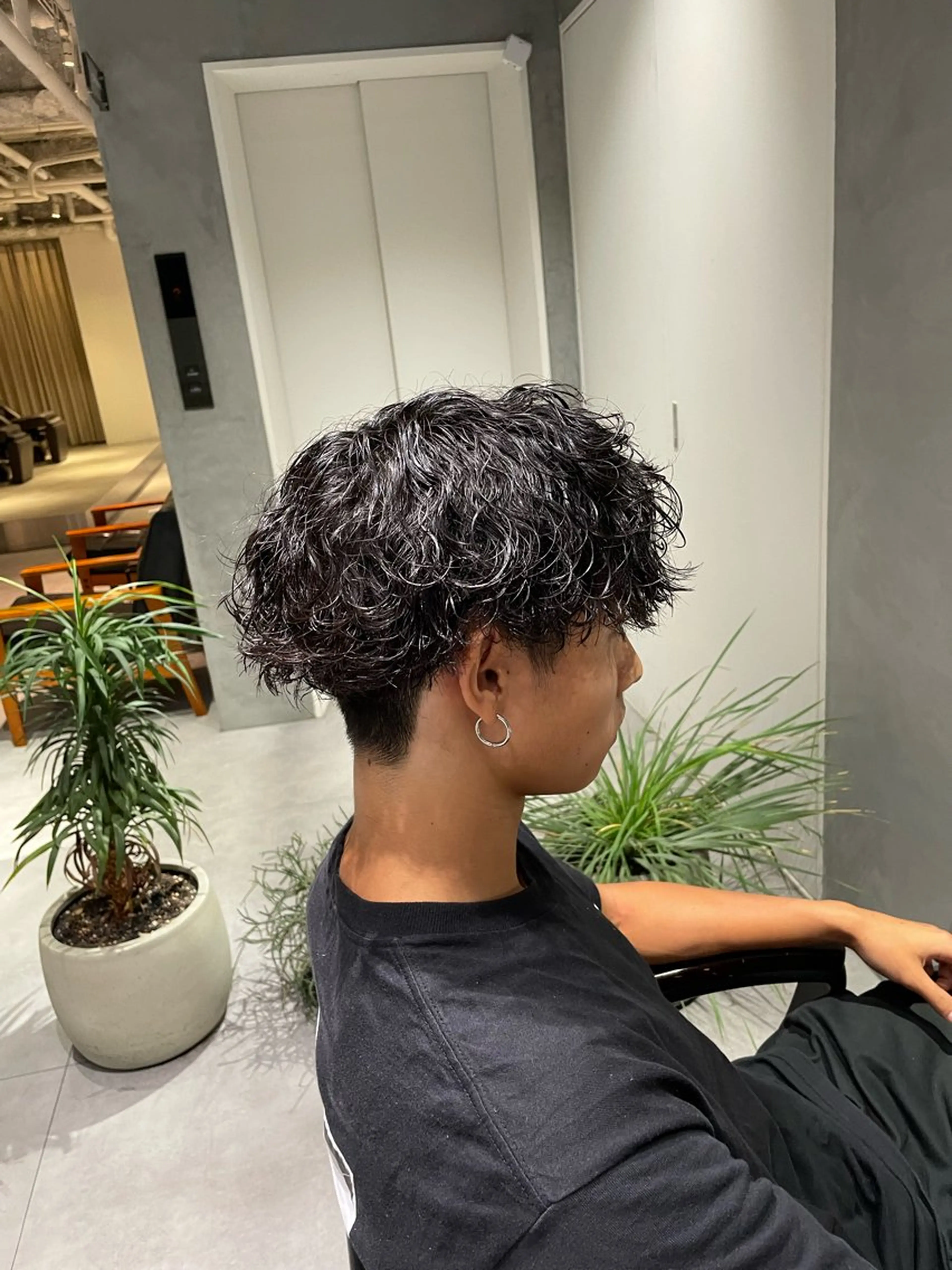 ショート パーマ メンズ カット パーマ 🔱メンズパーマ特化 🔱山下和輝のヘアスタイル