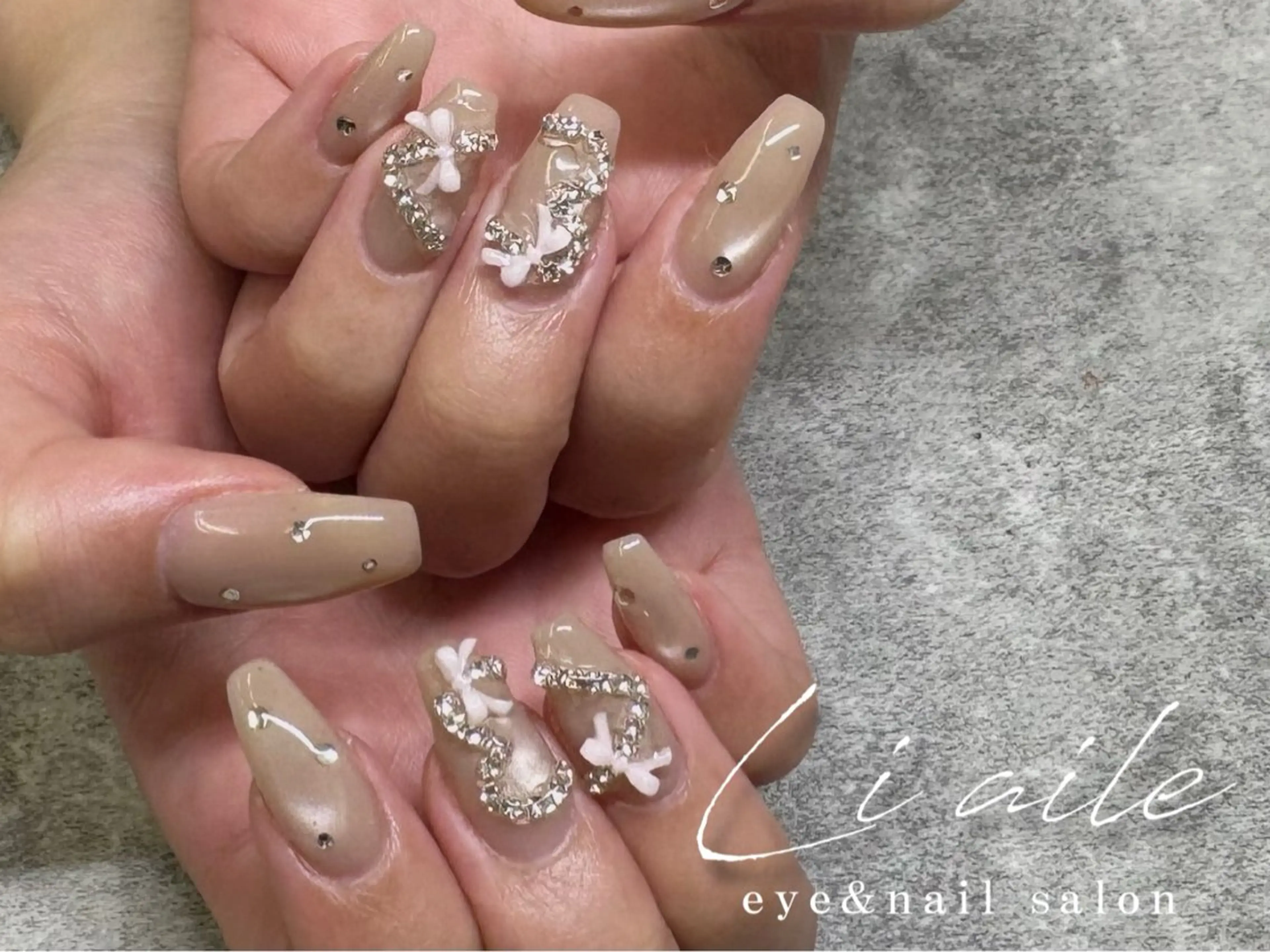 ネイル Li aile eye&nail 上本町店所属・Li aile Aikaのネイルデザイン