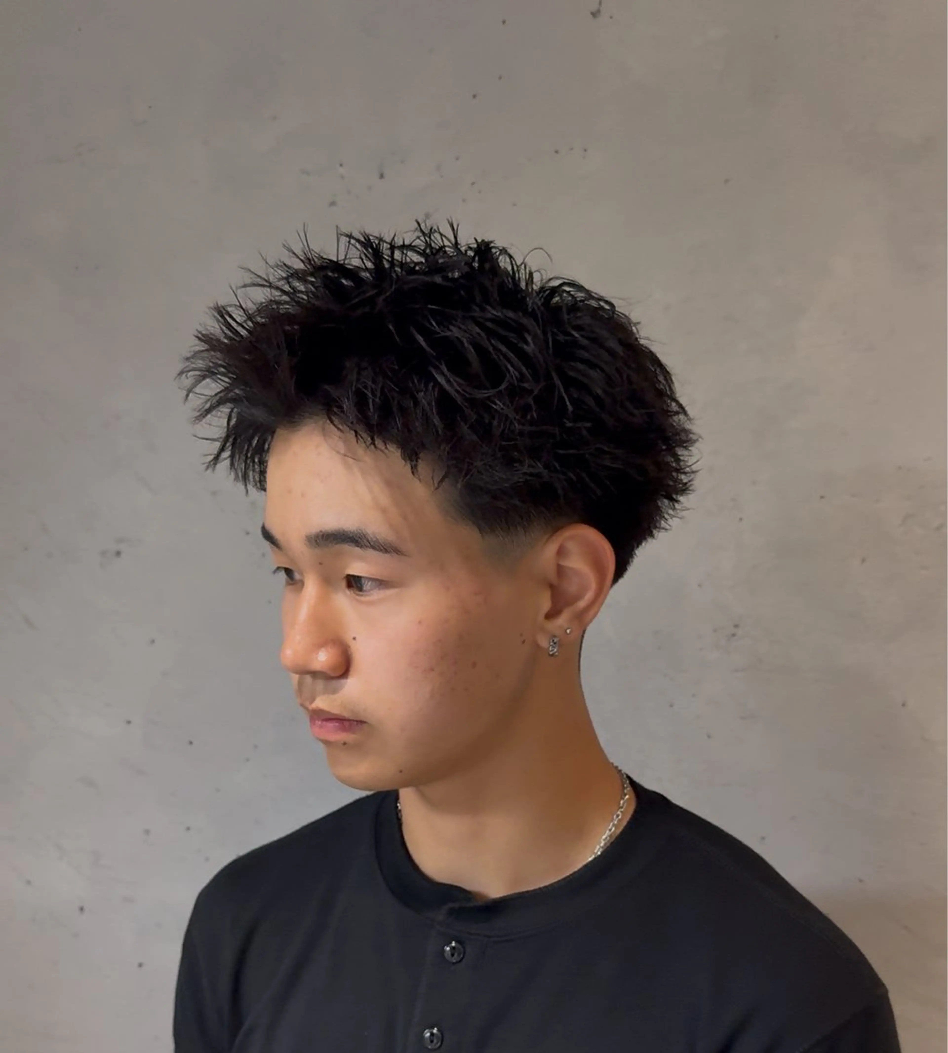 パーマ メンズ 岡田/メンズ特化/パ ーマ&ショートのプロのヘアスタイル