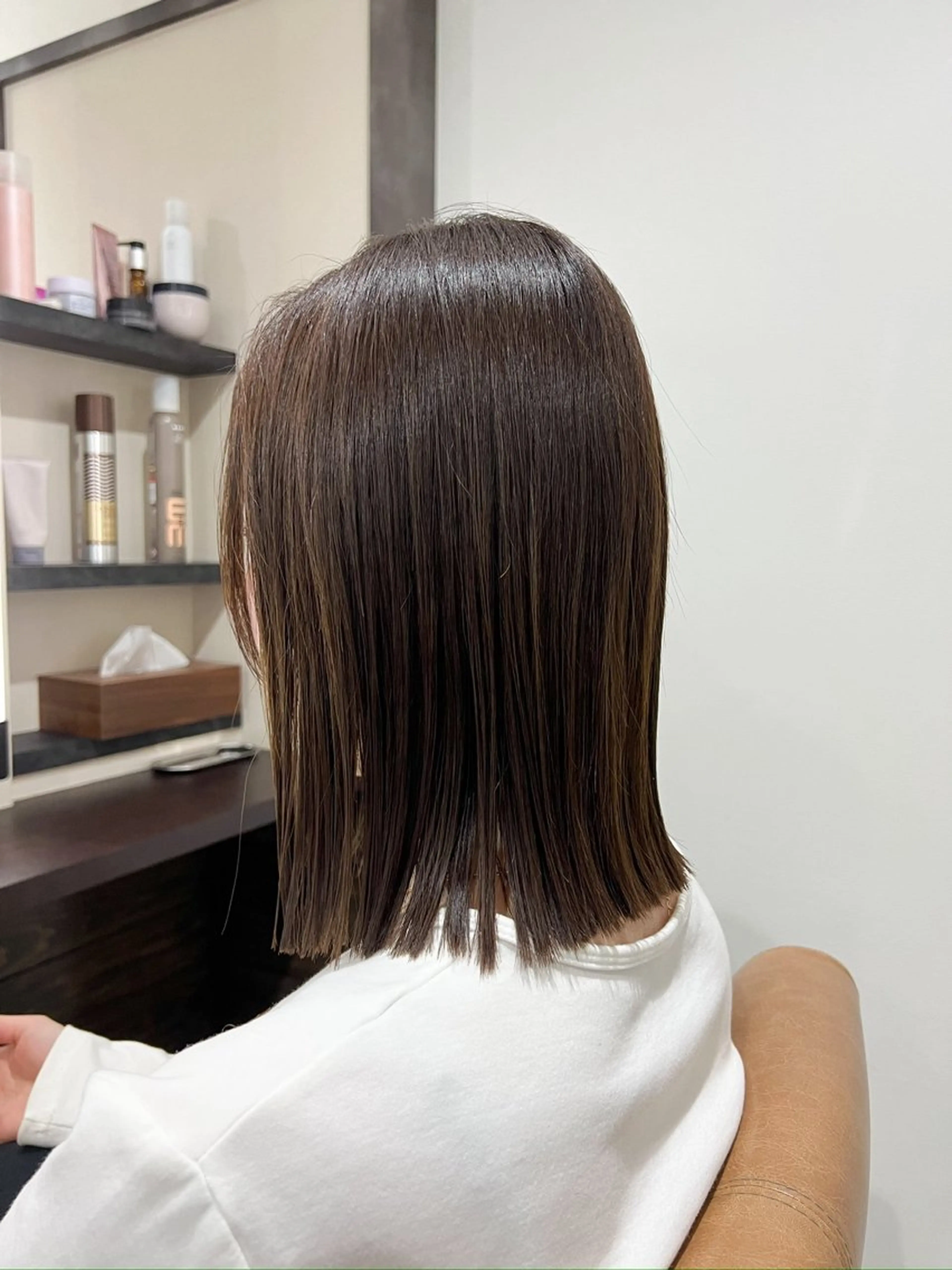 ミディアム カラー 坂本 大晟のヘアスタイル