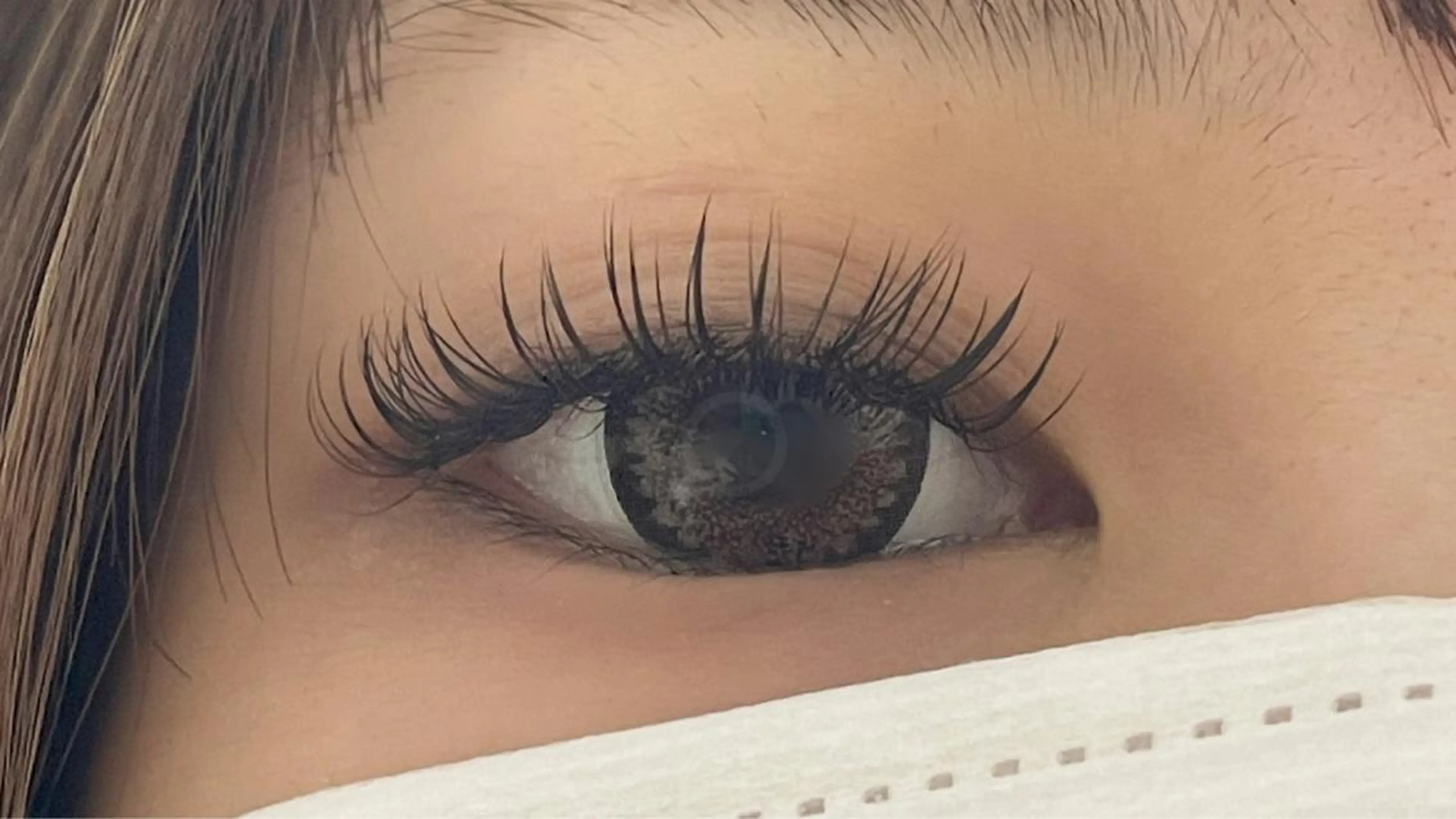 パーマ ネイル マツエク・マツパ フラットラッシュ マットネイル 香里園 eyelashNonのマツエク・マツパデザイン