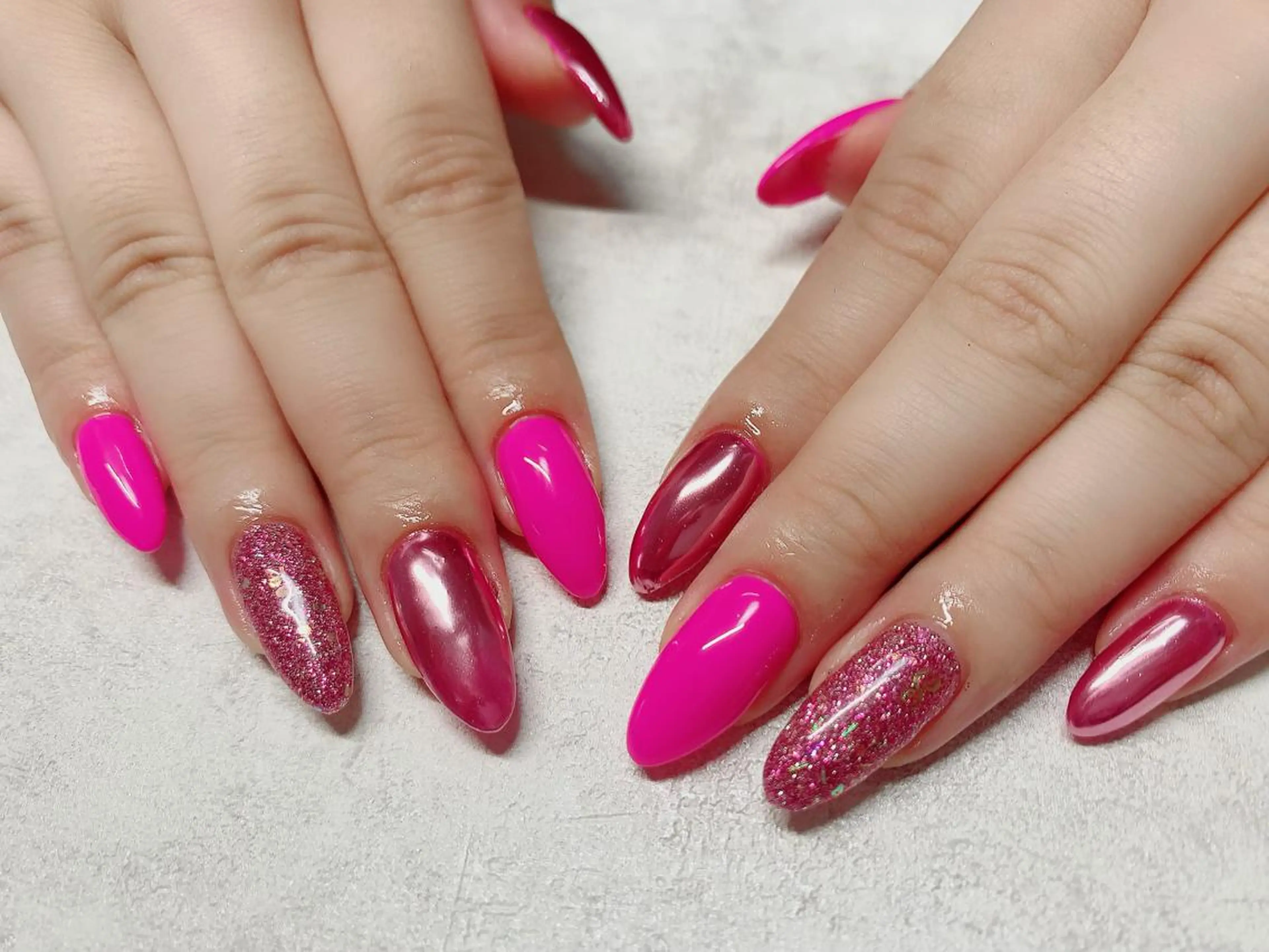 ネイル アートネイル フットネイル キラキラネイル ニュアンスネイル オフィスネイル nail happiness.のネイルデザイン