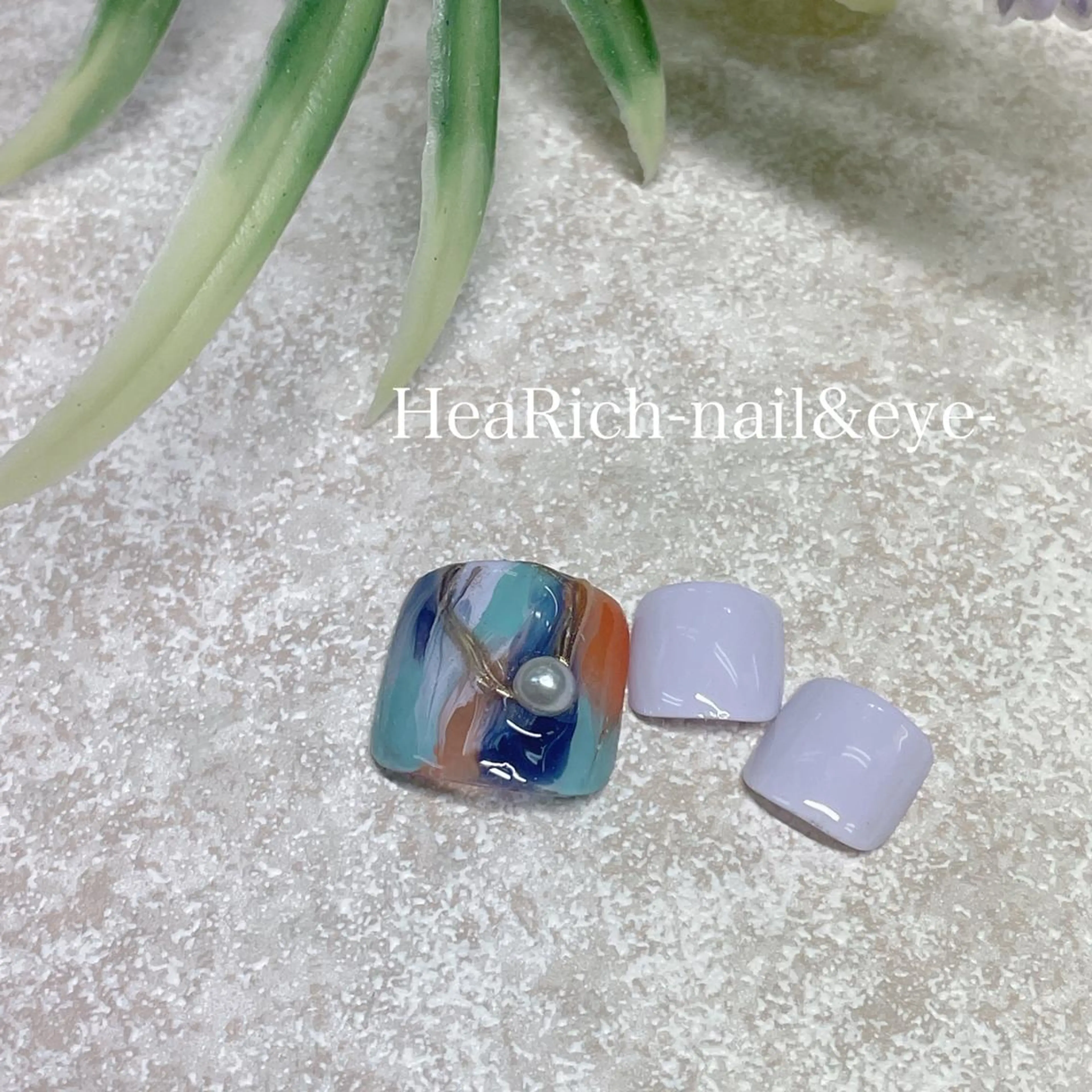 ネイル フットネイル ハーリッチnail HeaRichのネイルデザイン