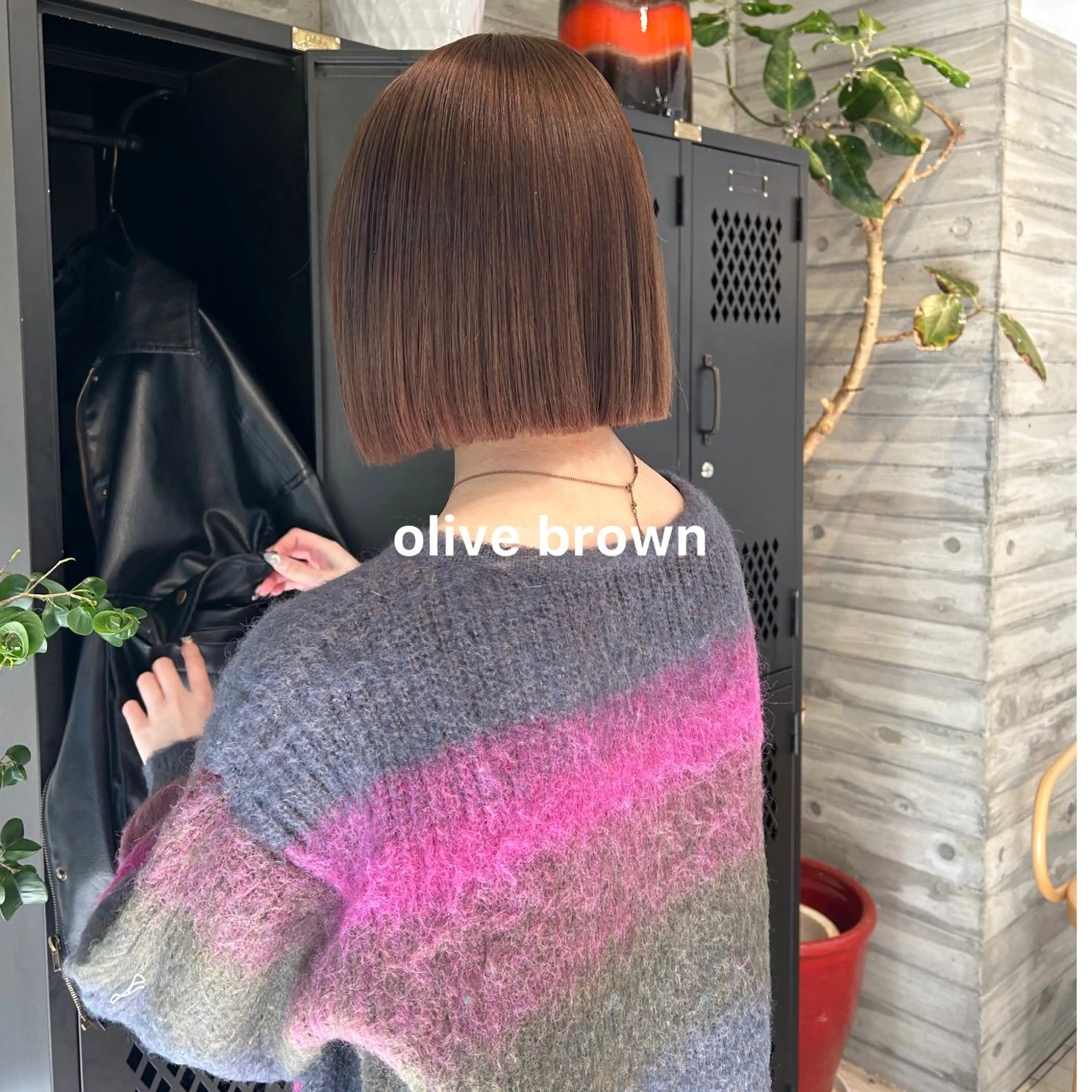 カラー 暖色カラー推し/ トヤエリコのヘアスタイル