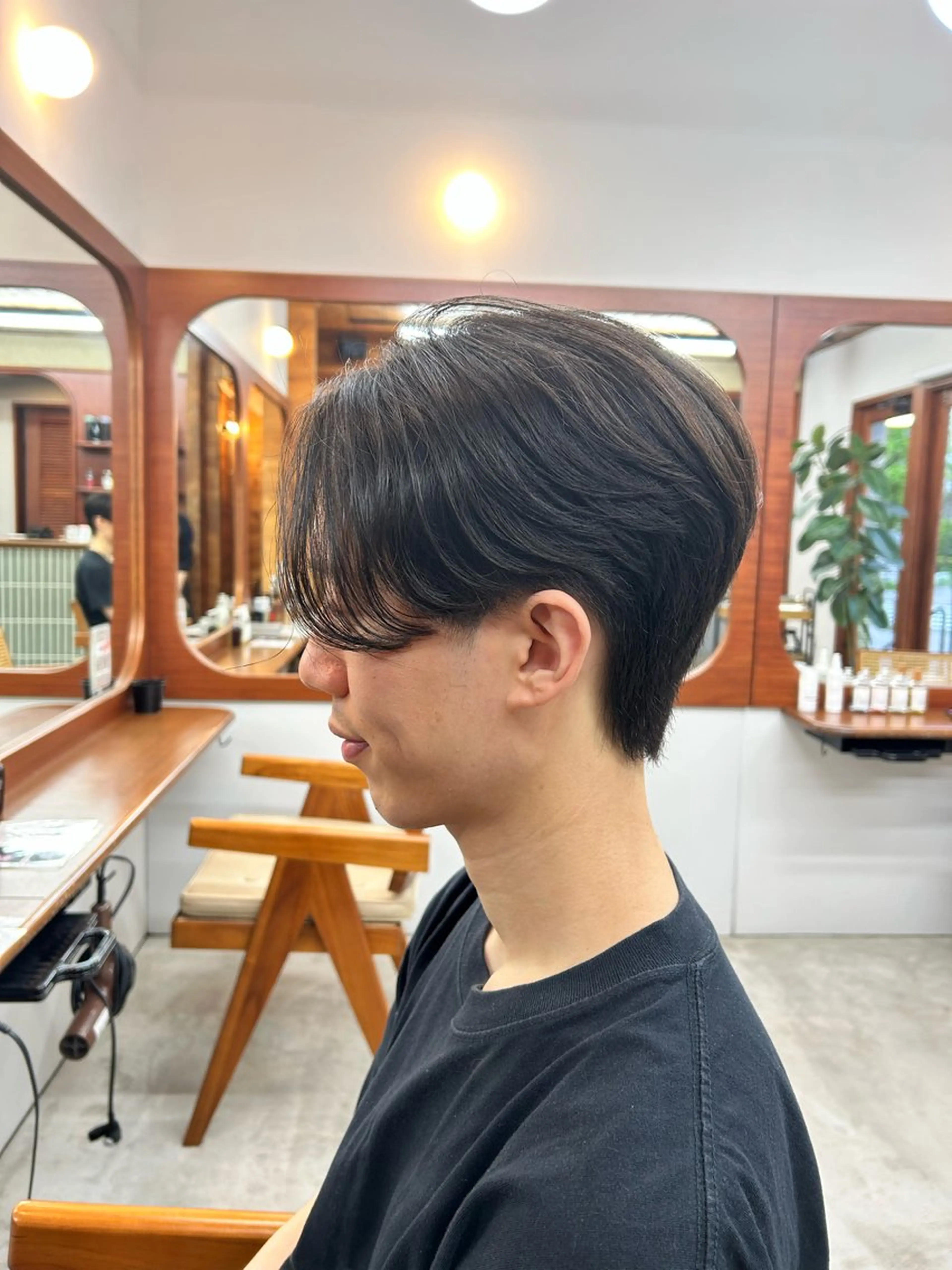 メンズ センターパート 南浦和/透明感カラー 美髪矯正💎momoのヘアスタイル