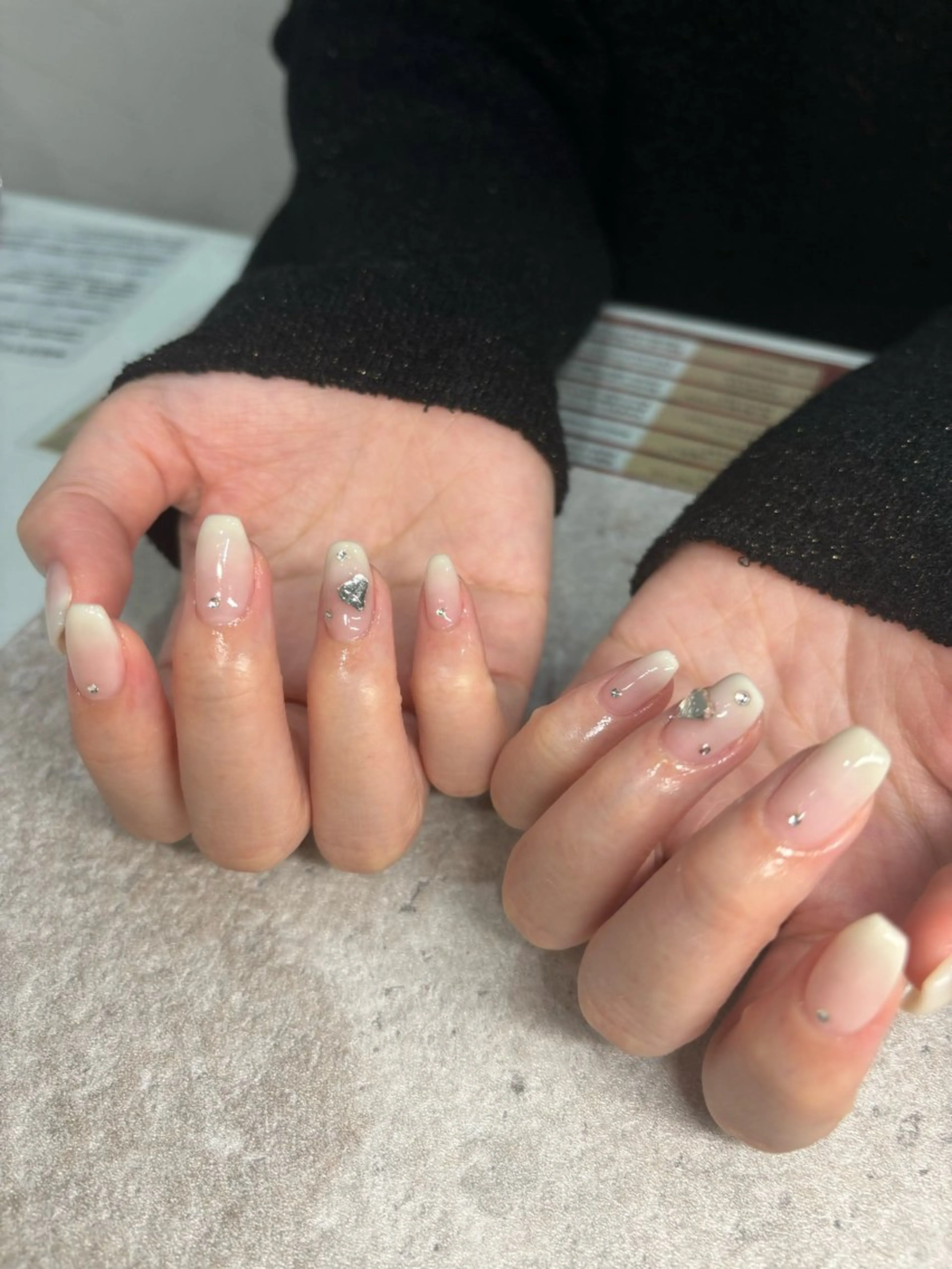 ネイル ストーンネイル ハンドネイル Lico Ryoのネイルデザイン