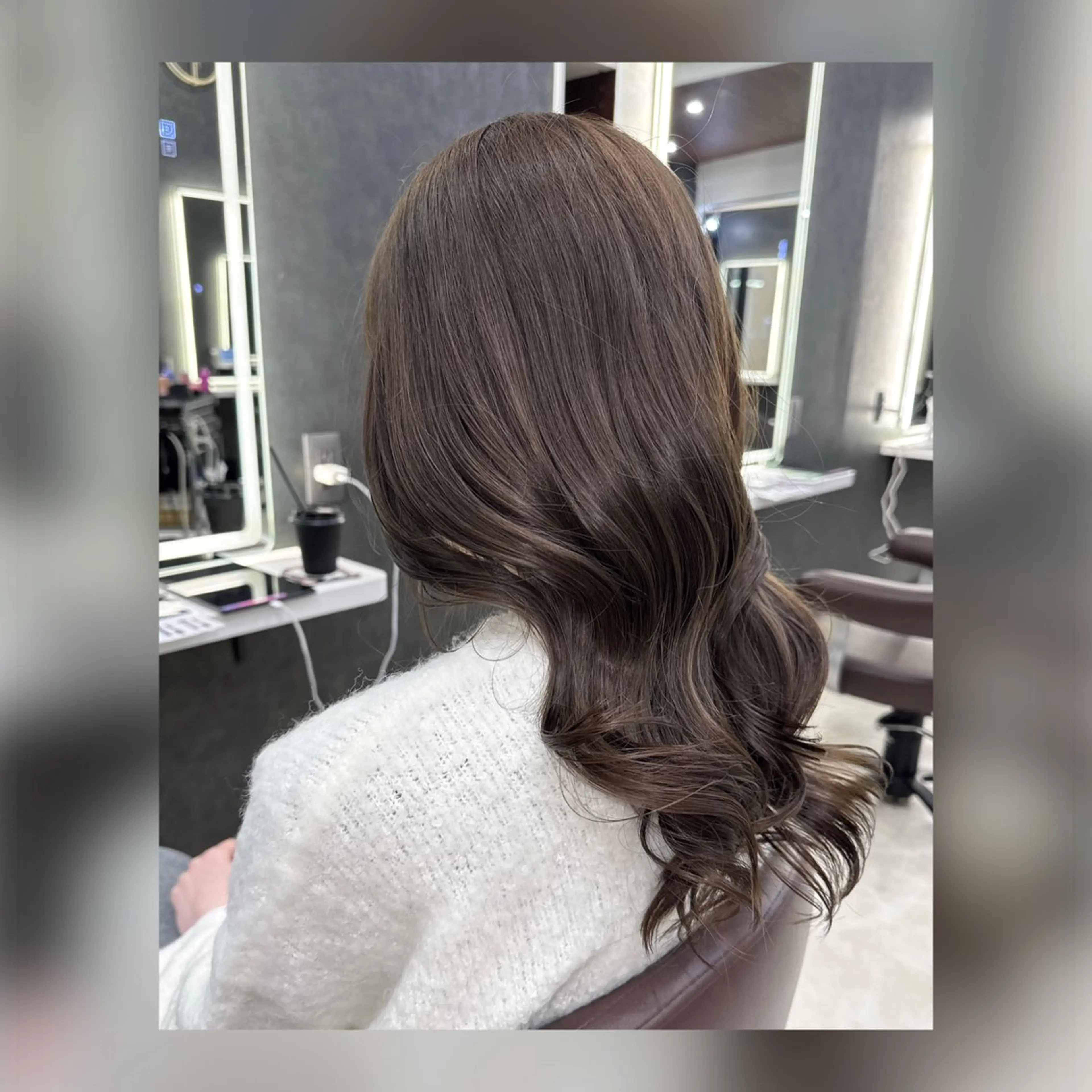 ロング カラー 問屋町/Lia💎 大下 真依のヘアスタイル