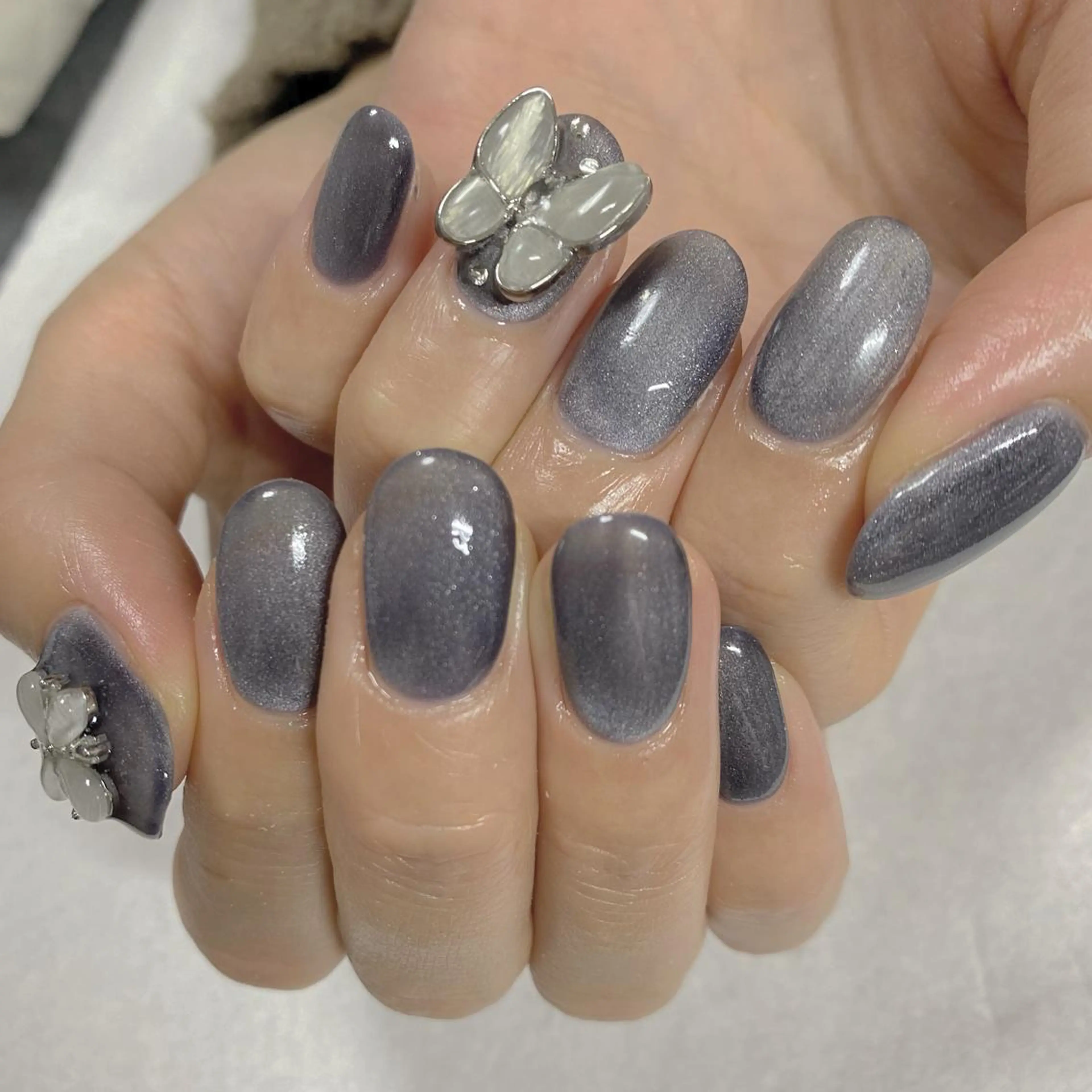 ネイル マグネットネイル nail salon Bayのネイルデザイン