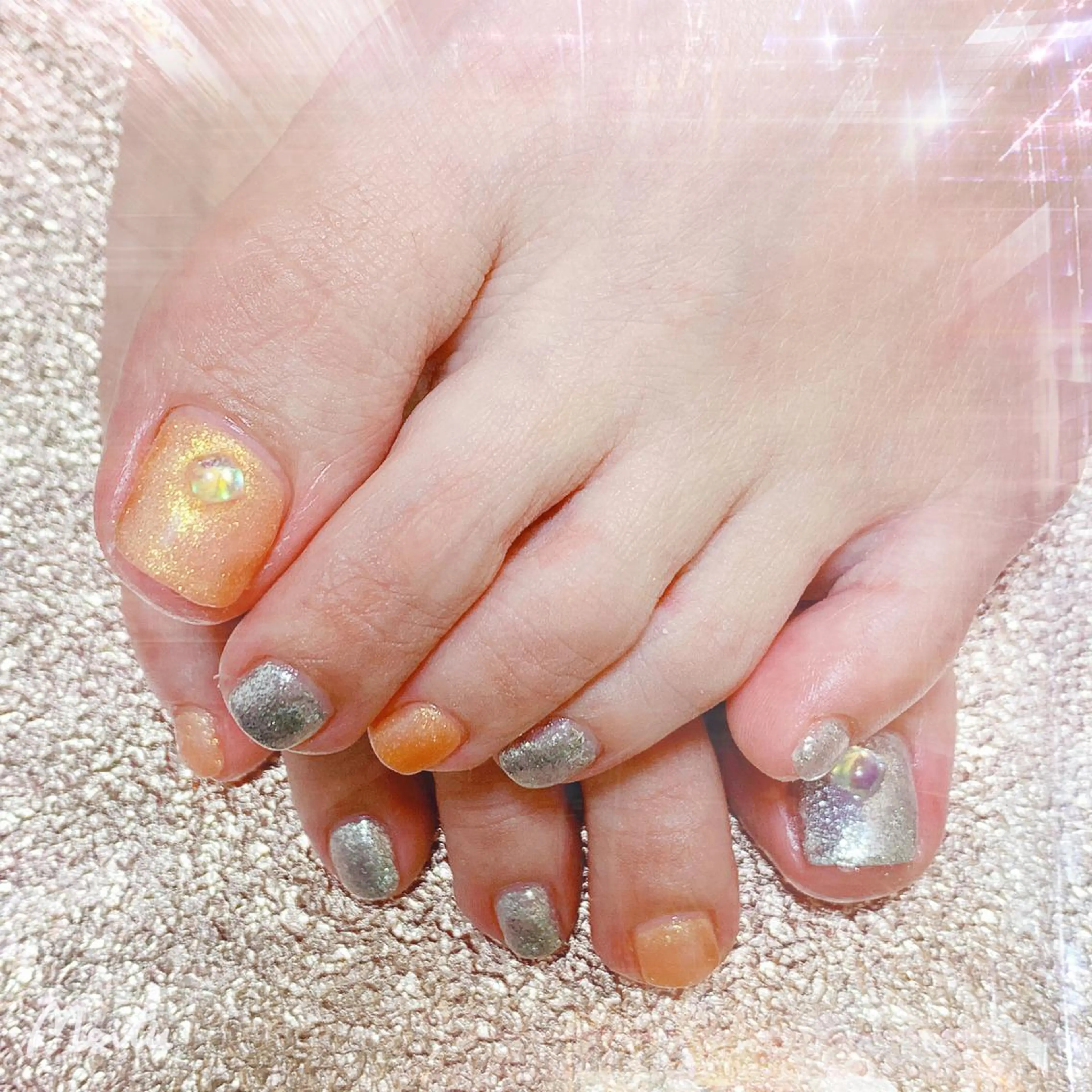 ネイル フットネイル 林 ✨syousyouのネイルデザイン