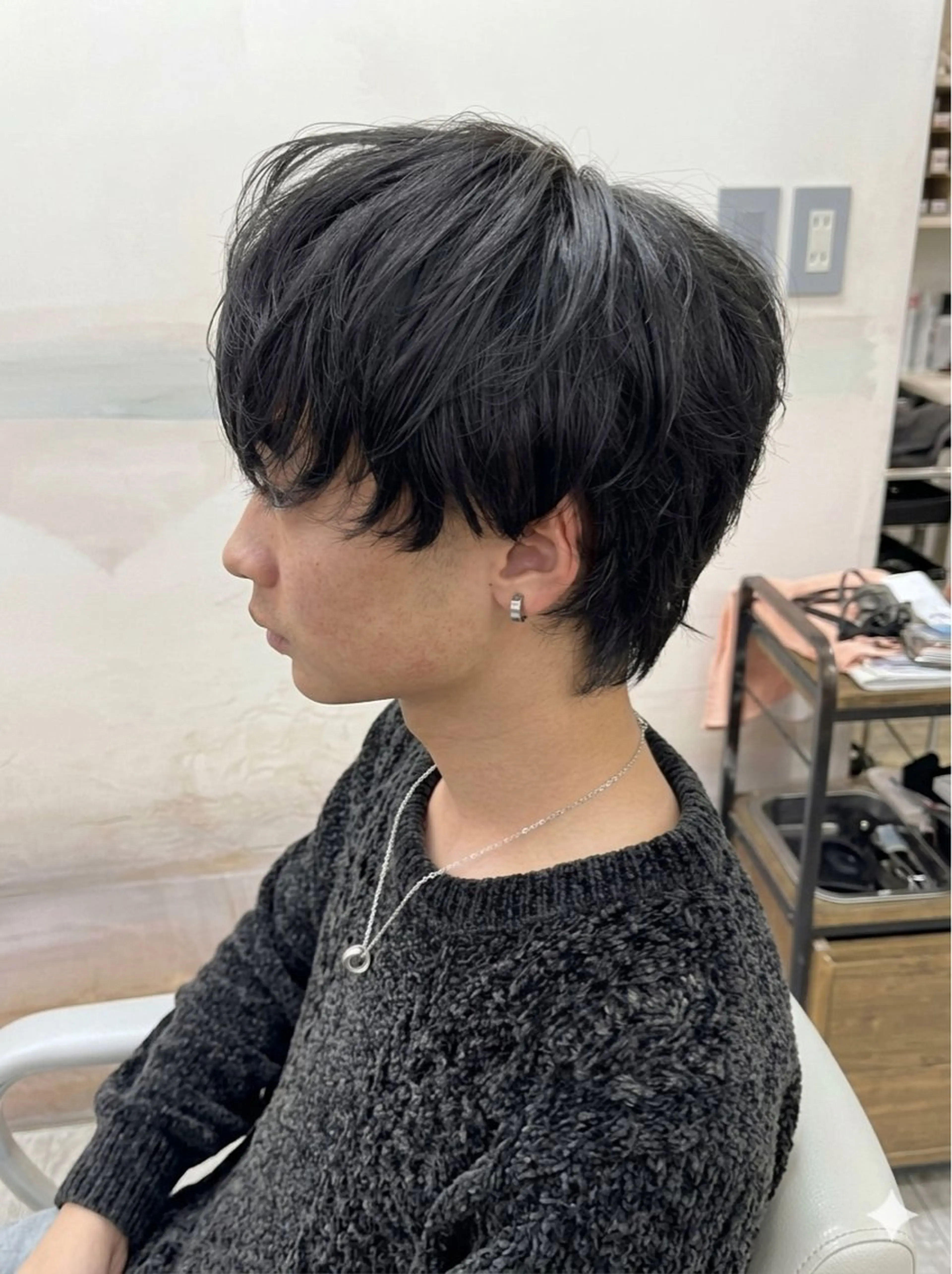 メンズ カット メンズ特化/ツイスパ 5分朝ラクセット 颯のヘアスタイル
