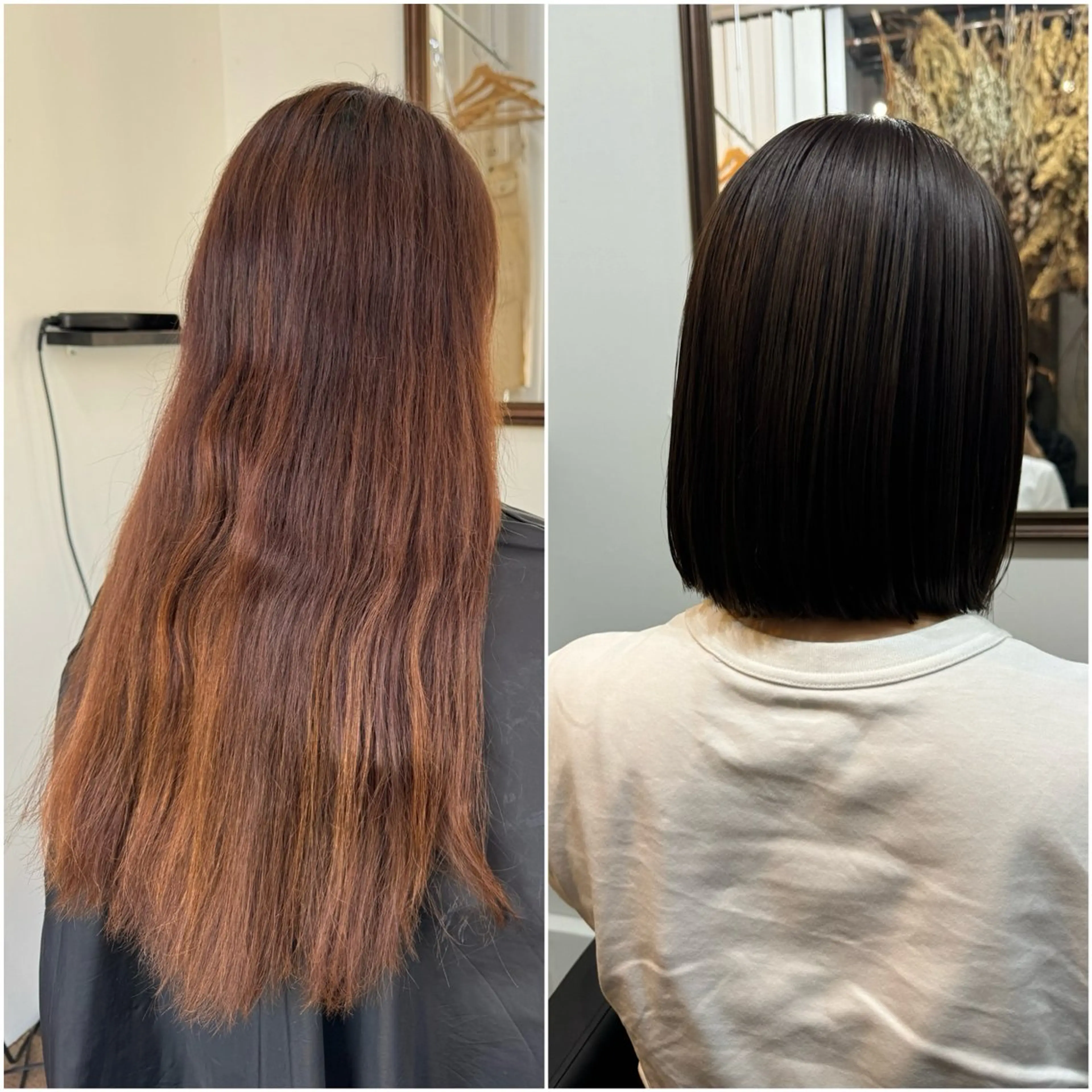 ミディアム カラー カット ヘアカラー 縮毛矯正 トリートメント 椎葉 祐也のヘアスタイル