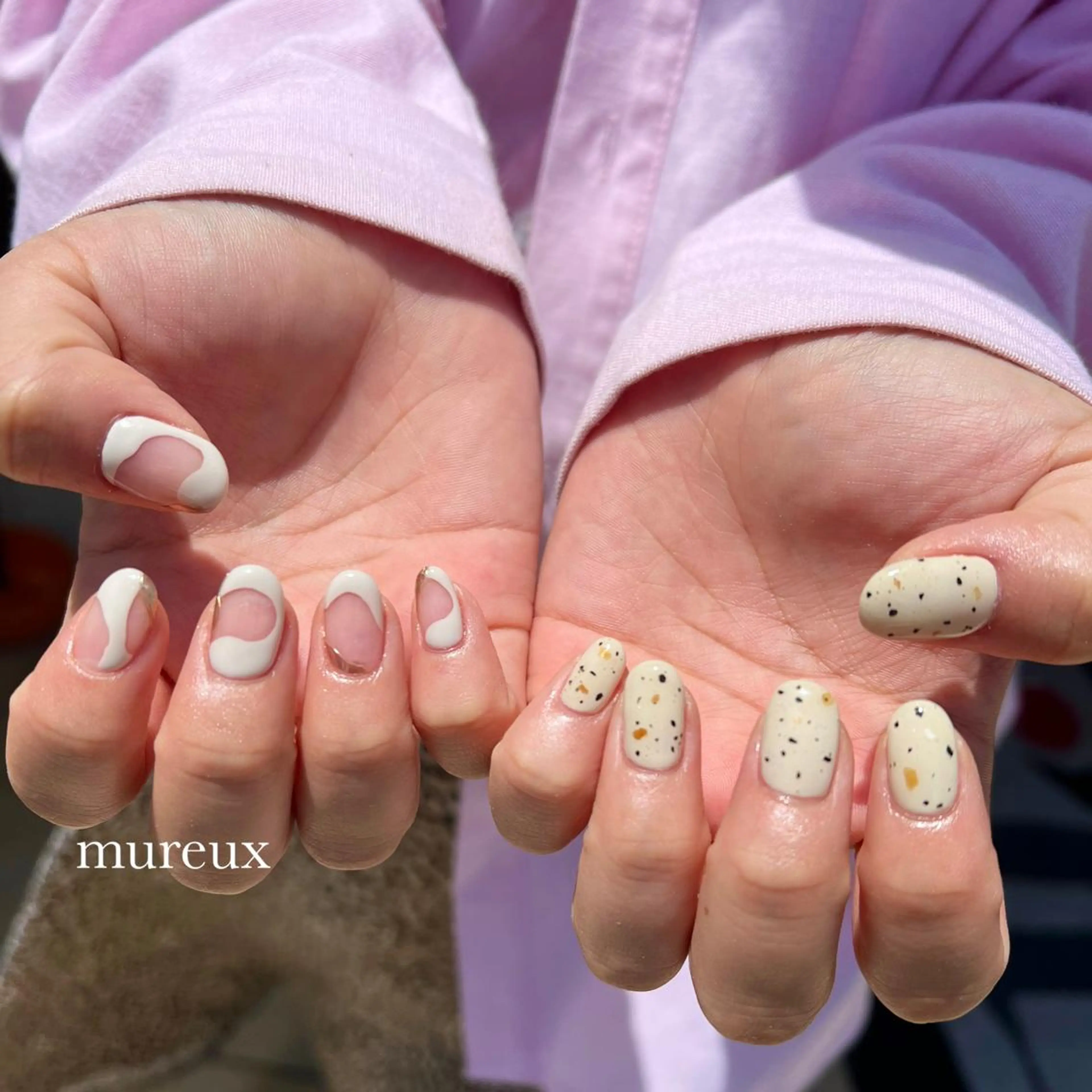 ネイル ハンドネイル mureux ∵ayakaのネイルデザイン