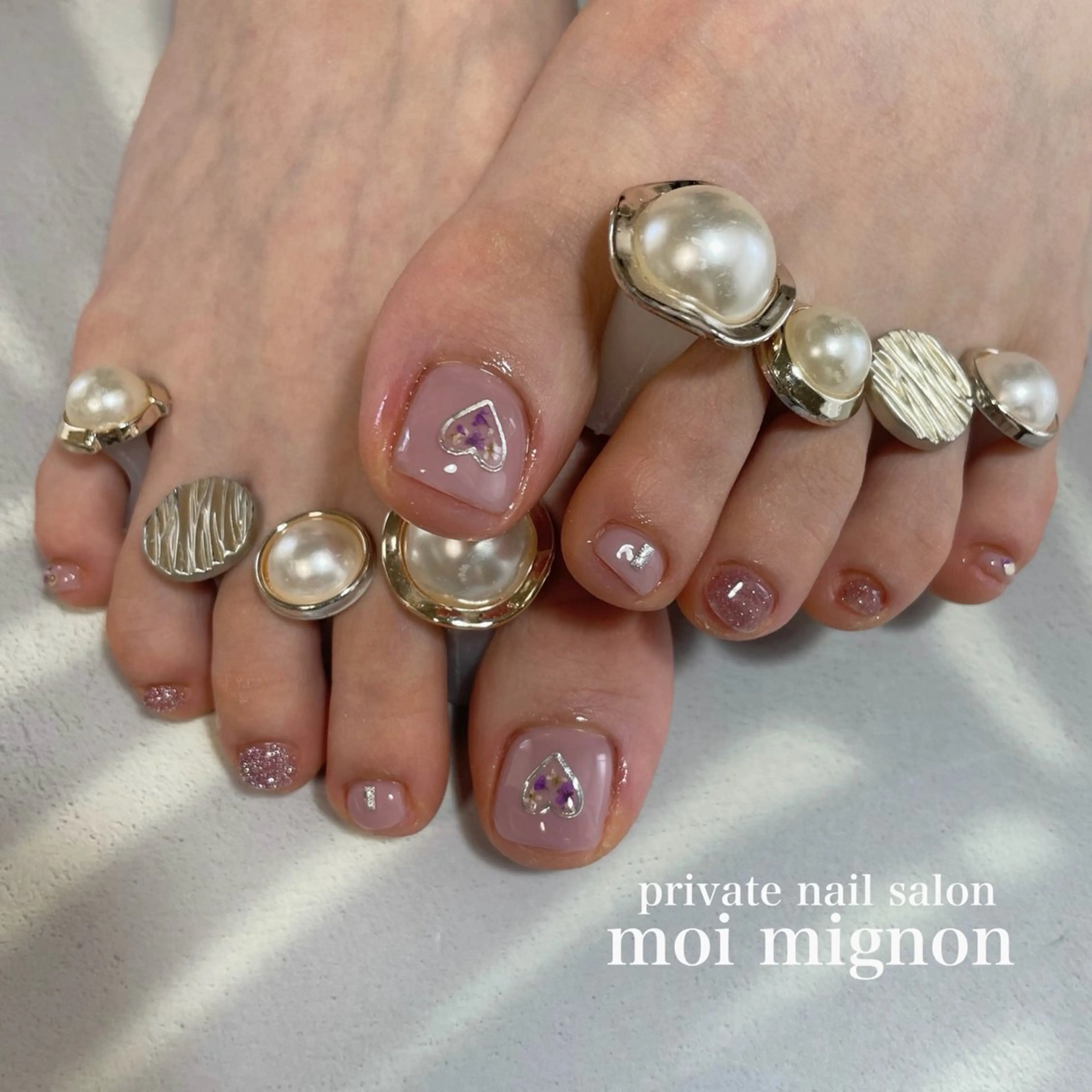 ネイル フットネイル nailist Aki♡のネイルデザイン