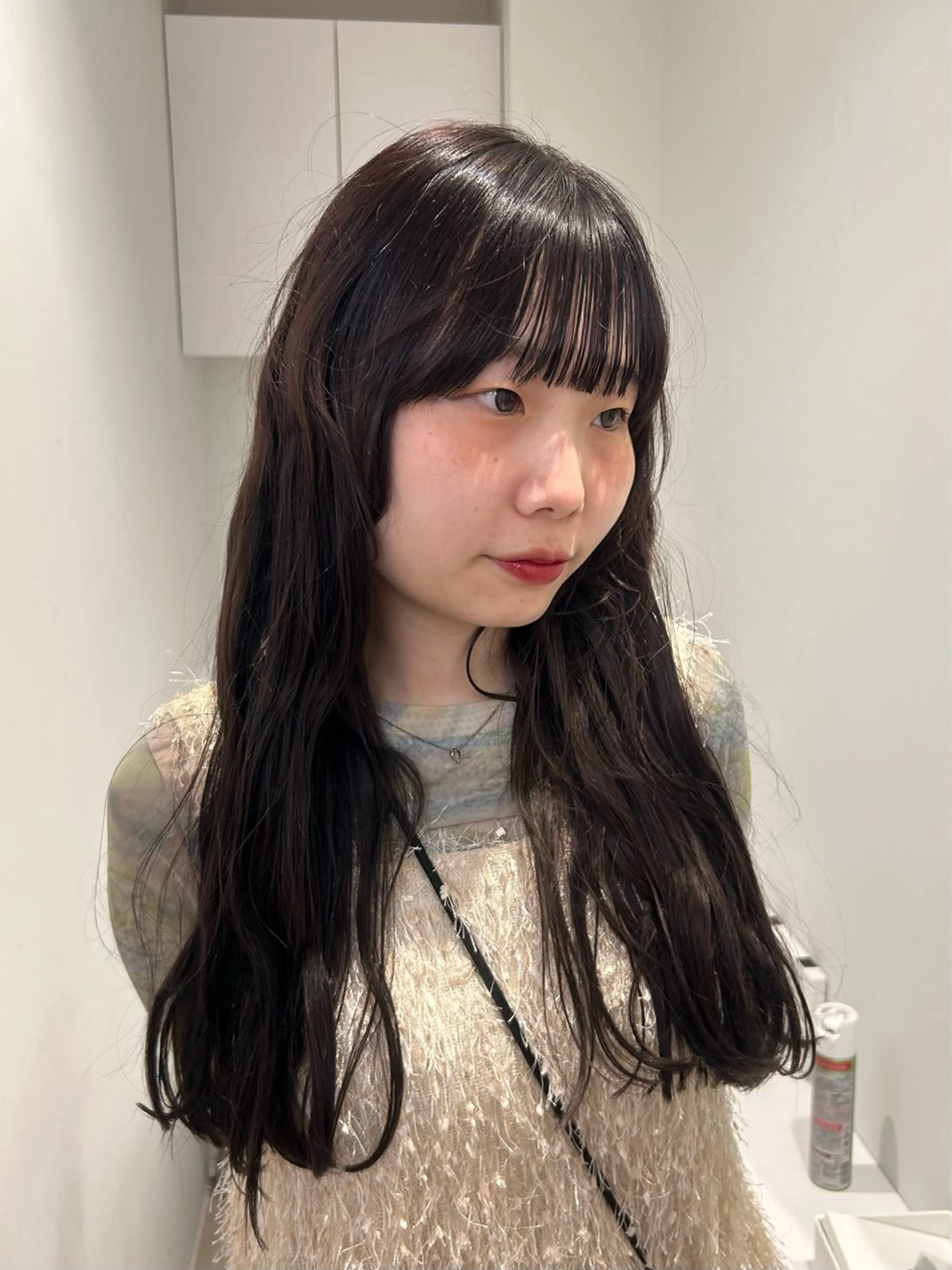 ロング カラー ハルカ 透明感カラー 美髪縮毛矯正🥣のヘアスタイル