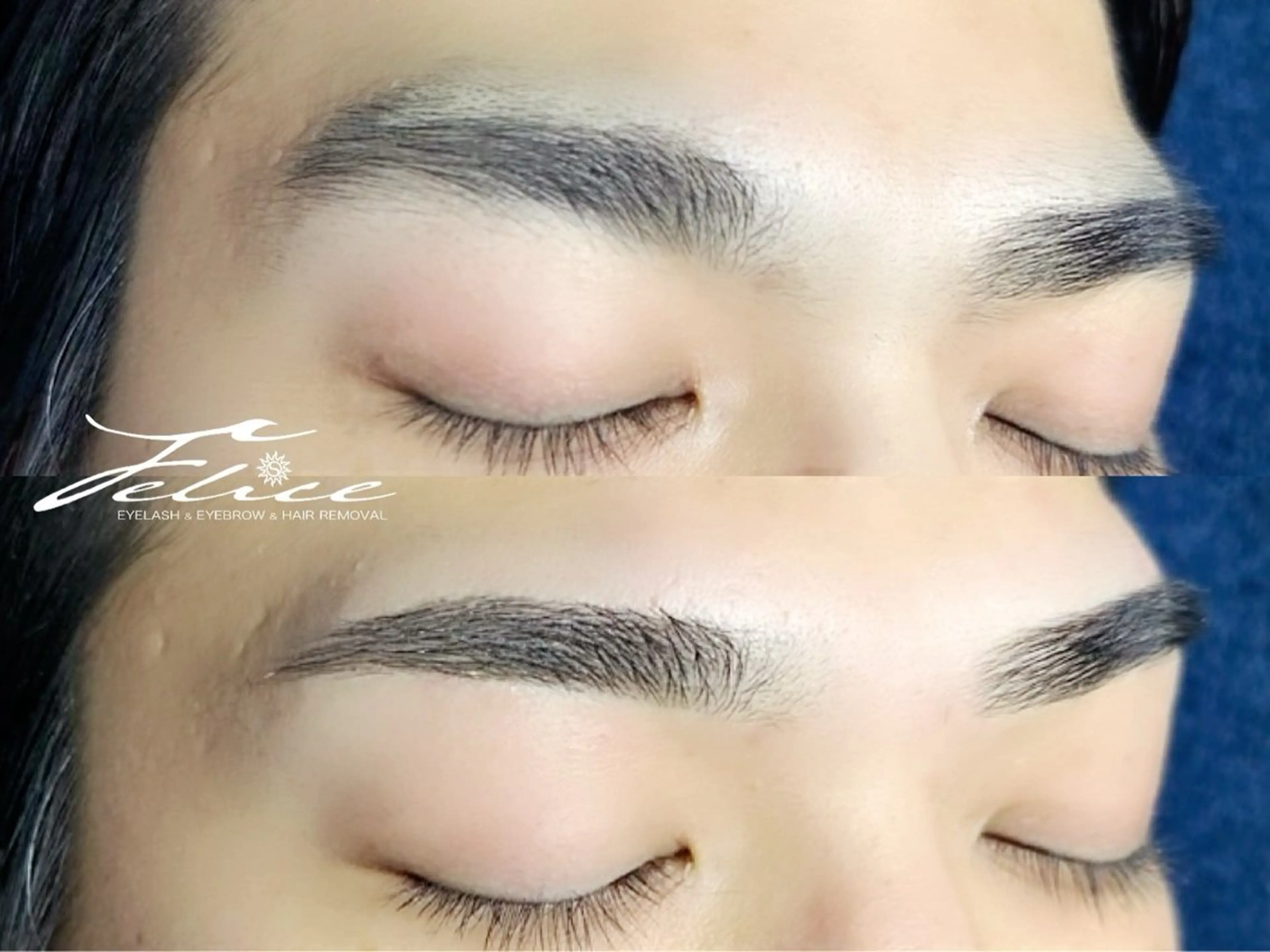アイブロウ ワックス脱毛 眉カット Felice AYAのマツエク・マツパデザイン