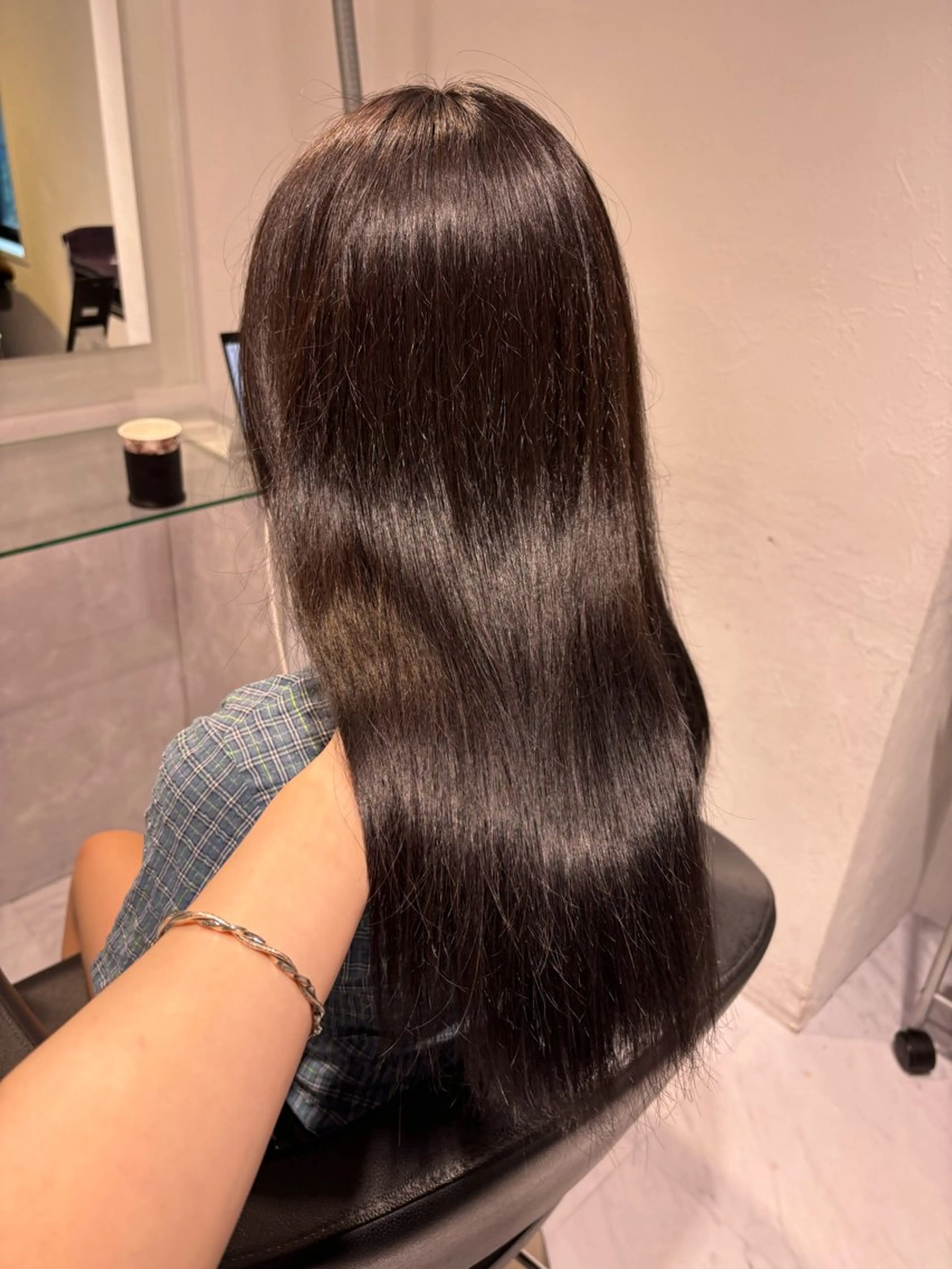 ロング カラー 表参道♡暗髪♡ 艶カラー♡アユミのヘアスタイル